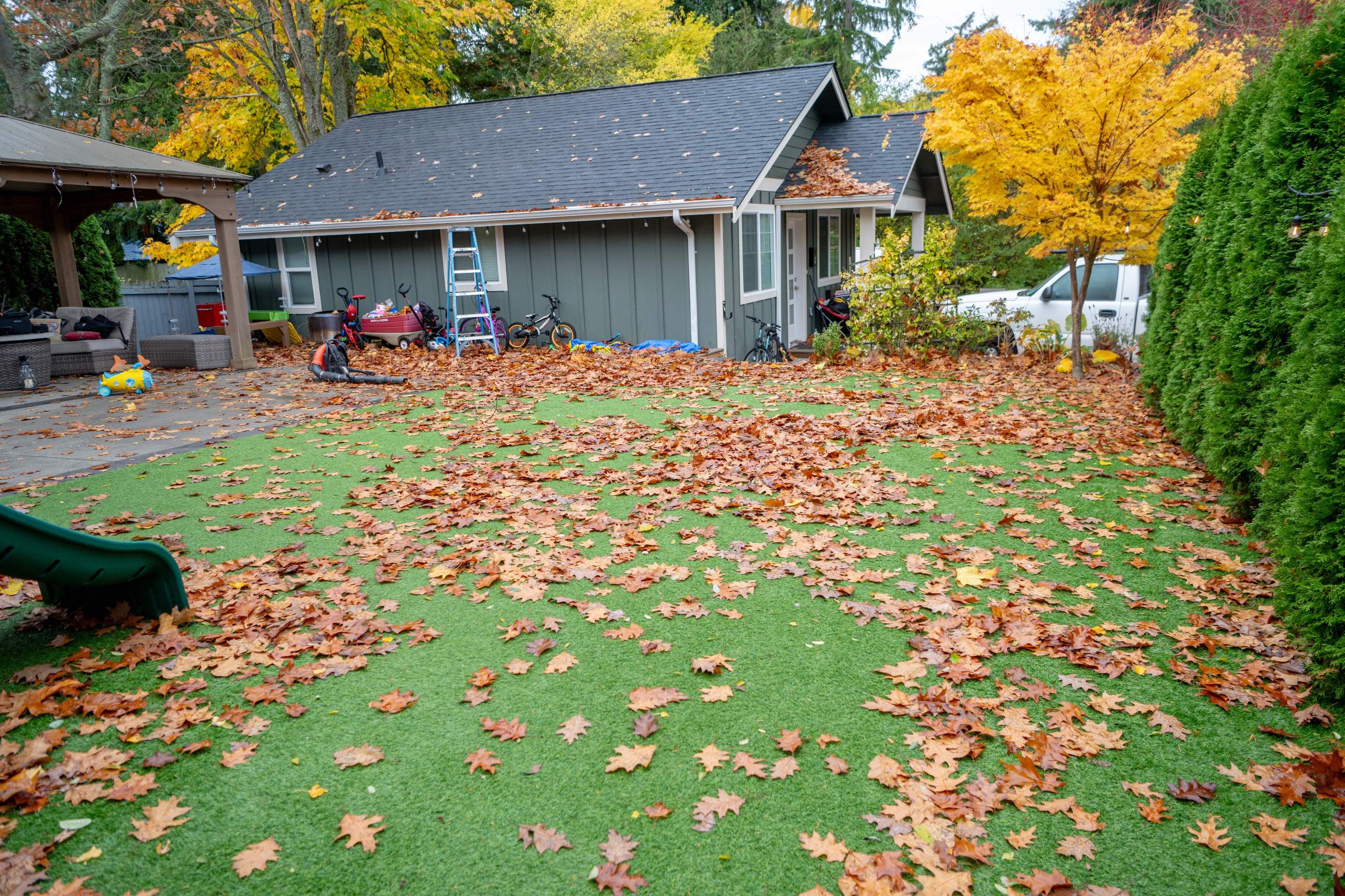 Fall and Spring Cleaning by Jireh Asphalt & Concrete Inc 