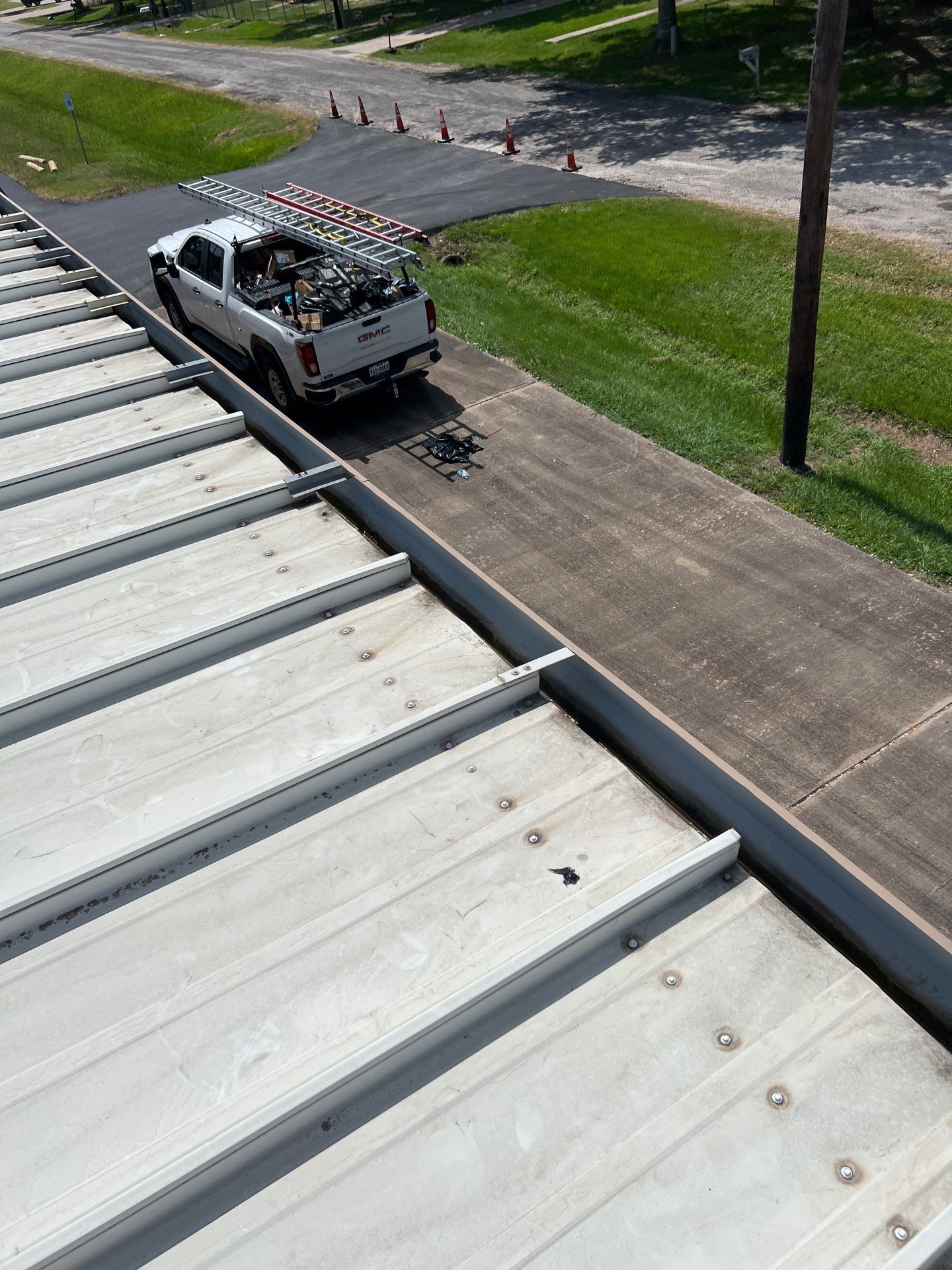 Commercial Roofing Repair using Metal by Roof Repair Company