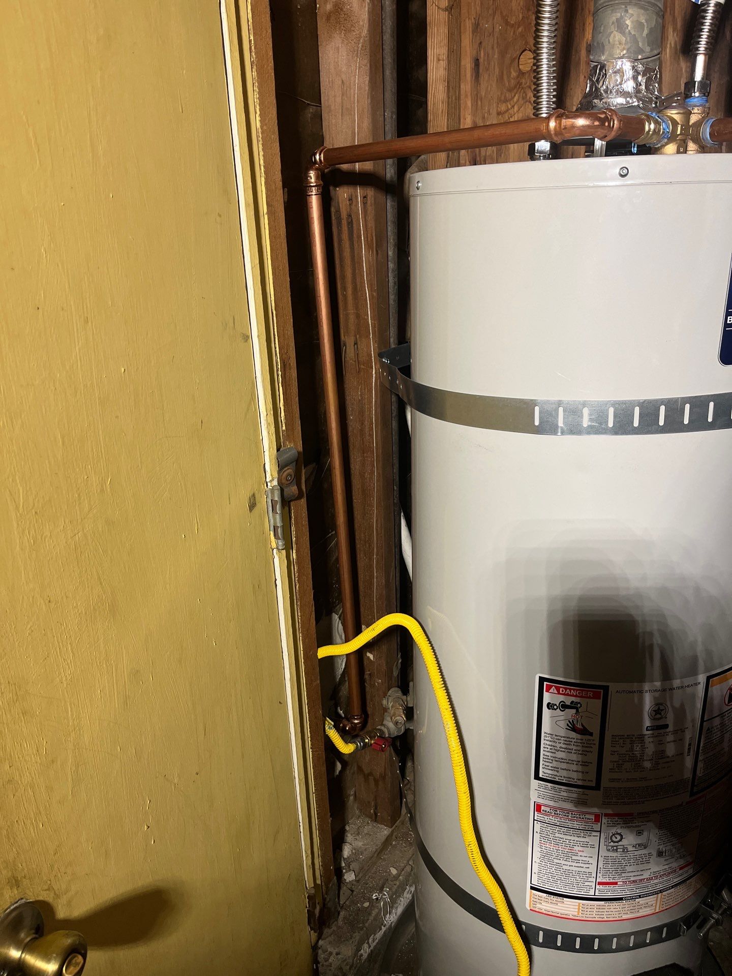 Water Heater Installation and Outside Piping by Us Plumbing