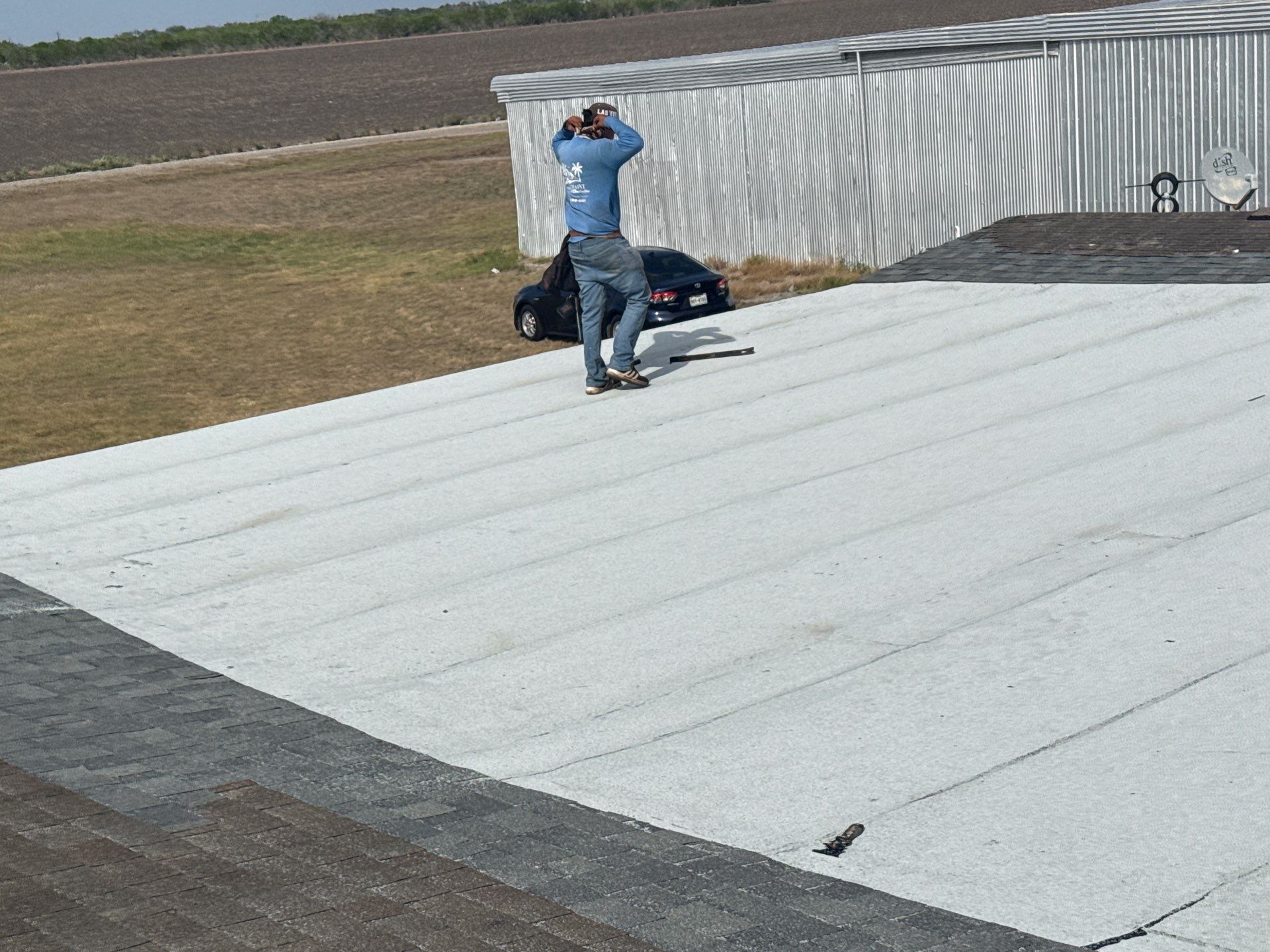 Blown away in Bishop Texas by Bayfront Roofing and Construction