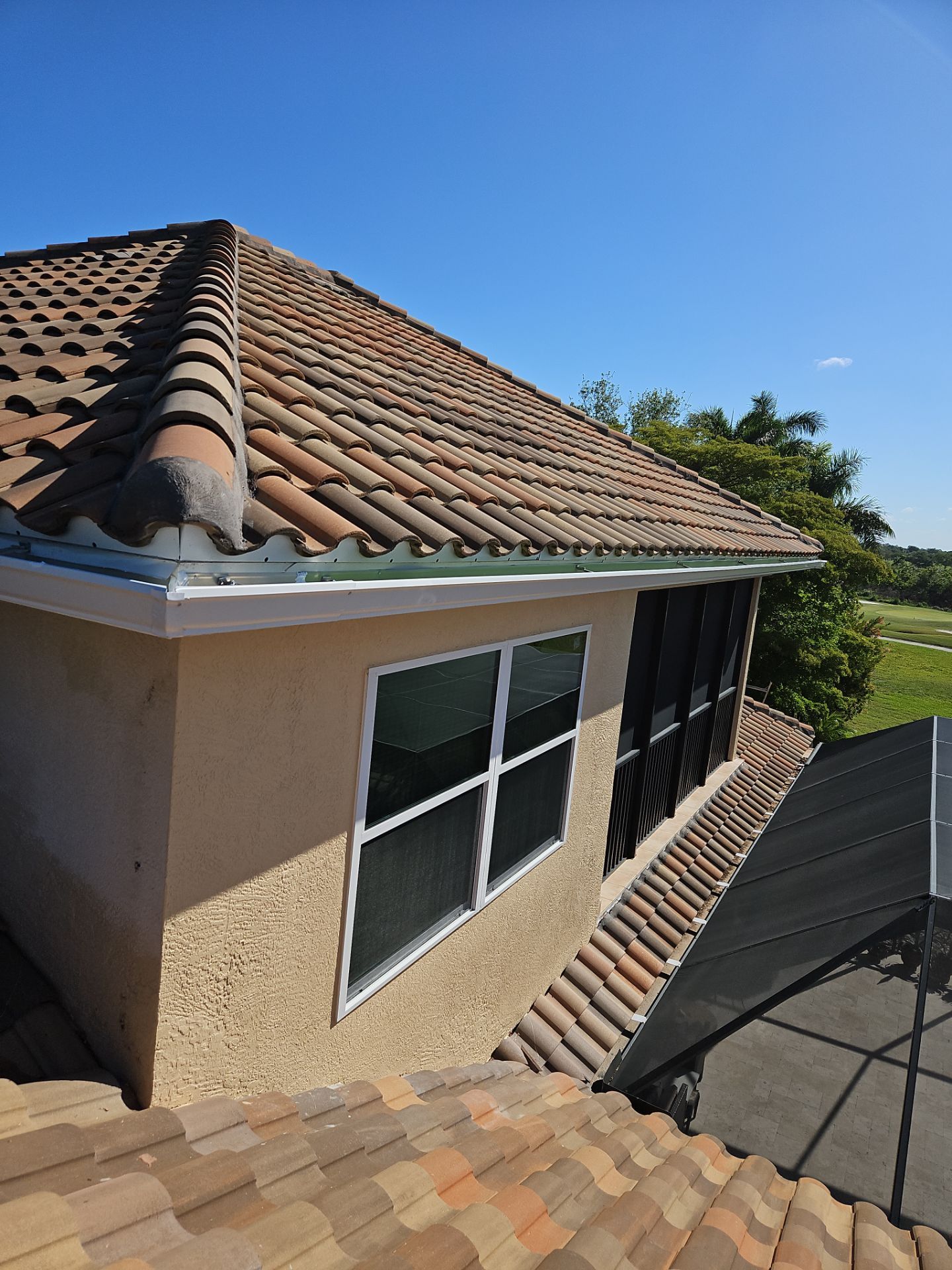 Replace gutter using K-Style Seamless Gutters & Downspouts in Lakewood Ranch, FL  by Gutter Professors