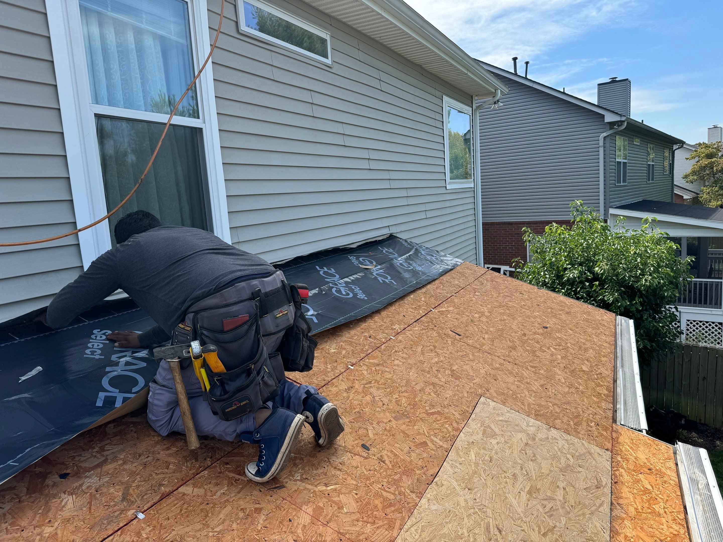 Charcoal Black Re-Roof by Royal House LLC