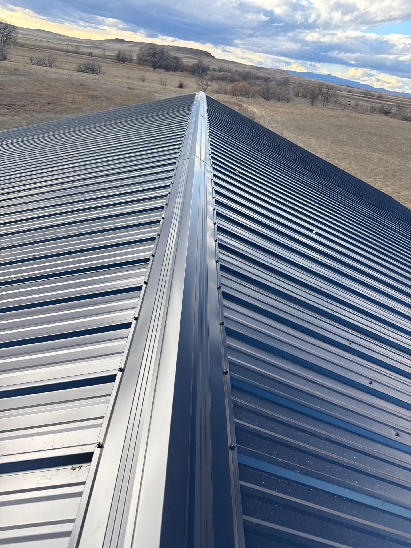 29 Gauge Steel Roof Install  by Weather-Tite Exteriors LLC