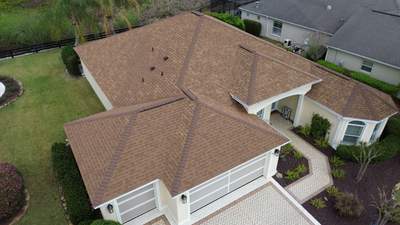 Desert Tan Reroof in The Villages, FL