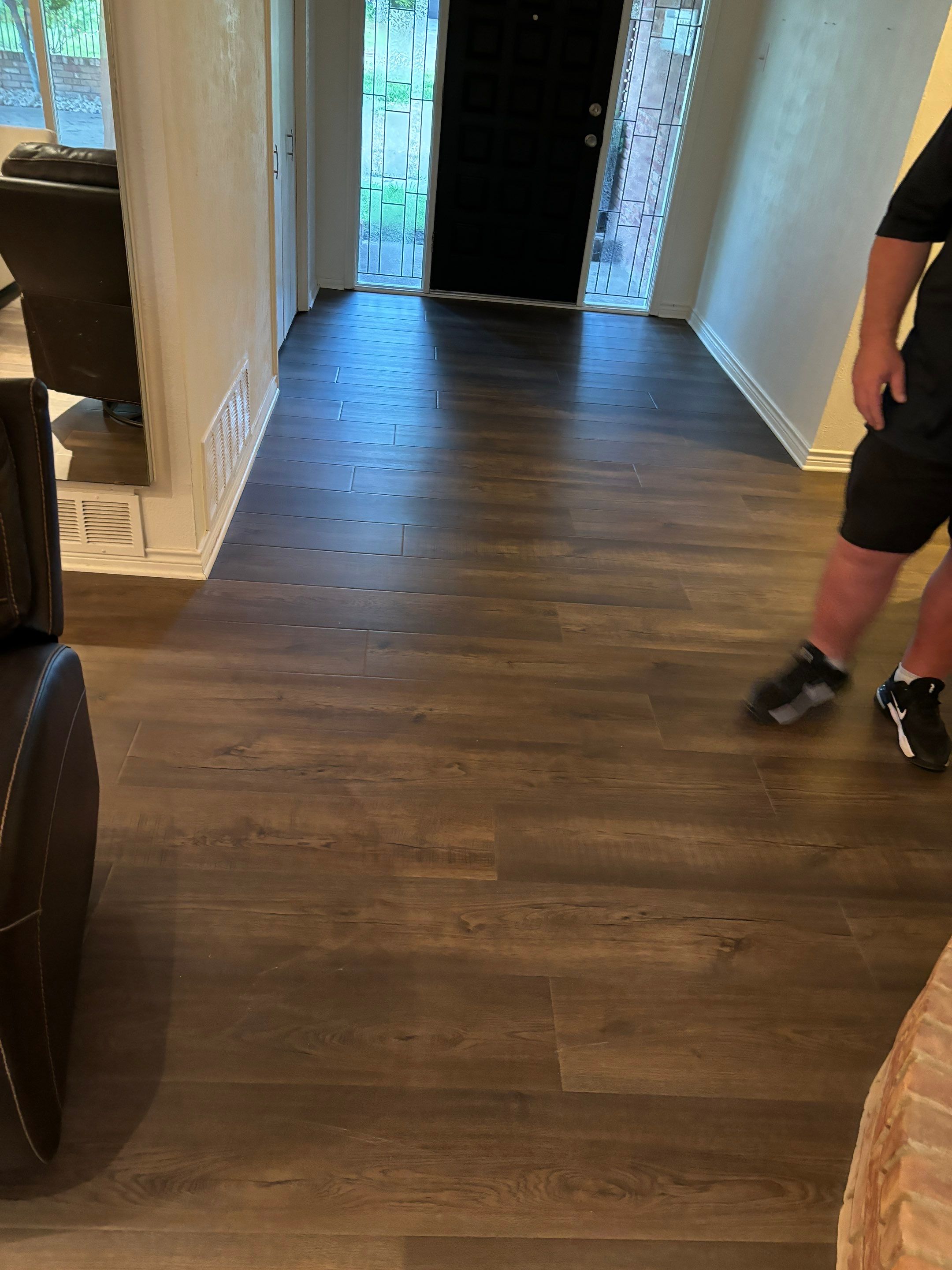 LVP is the way to go when you have furry family members! by Bernard Hardwood Floors