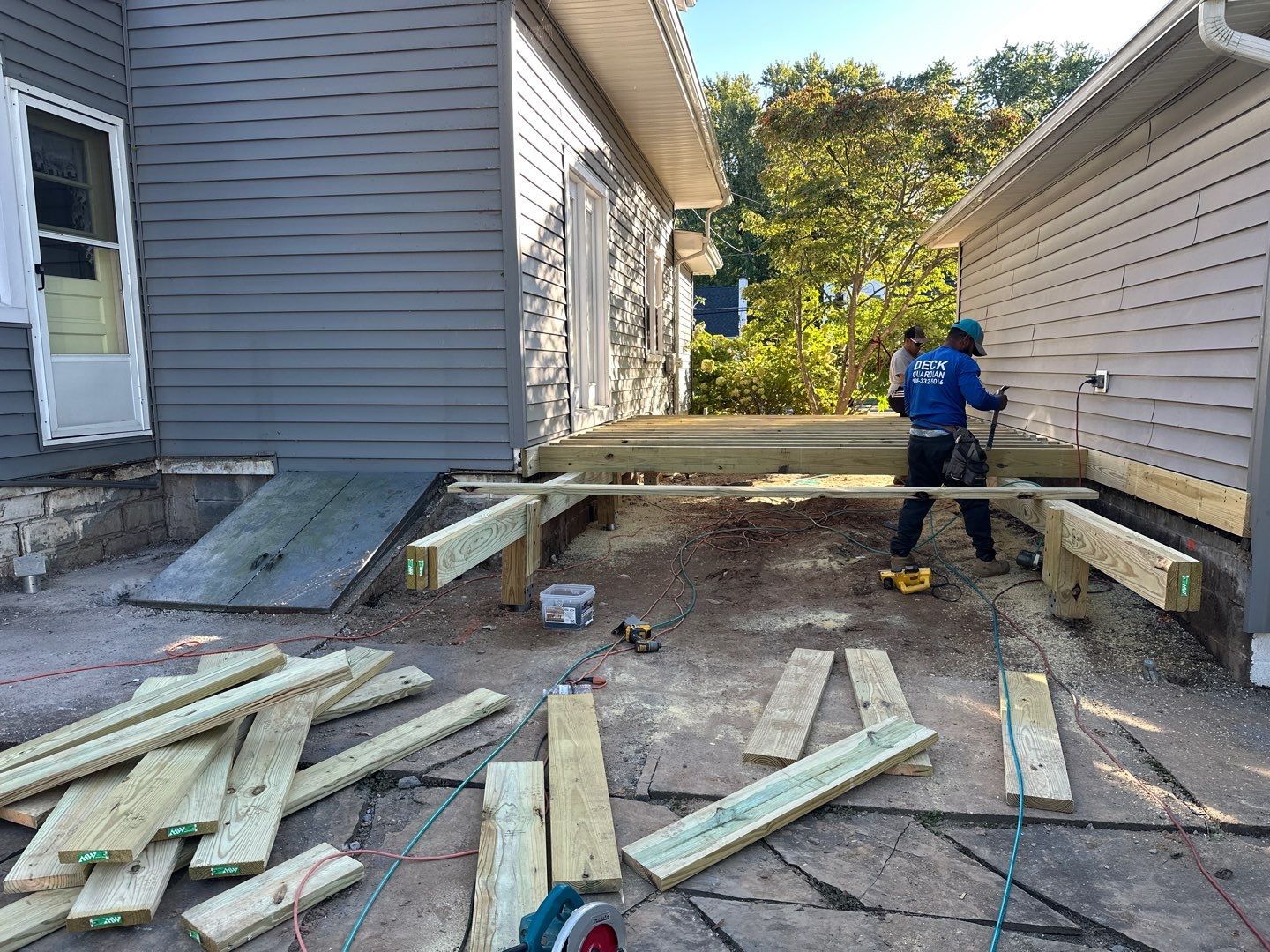 Deck Resurface In Yardley, Pennsylvania by deck guardian