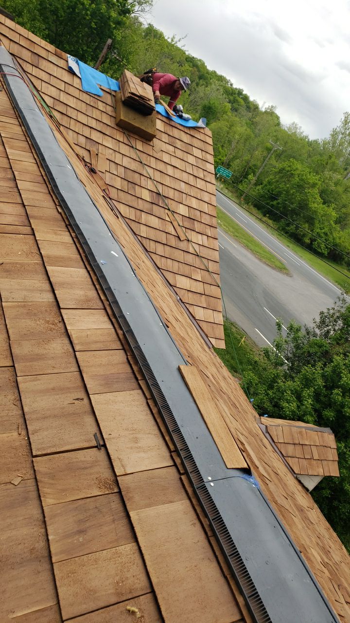 Gainesville Historic Structure: Western Red Cedar #1 Perfection G&R CCA Cedar Shakes by RM Banning, Inc.