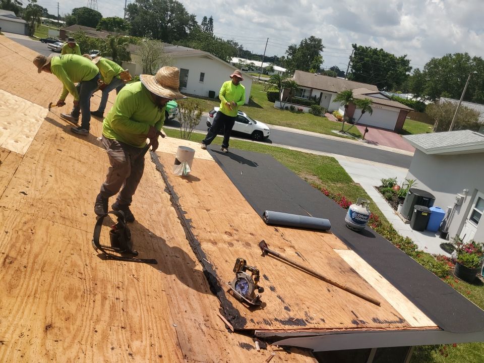 Project in Clearwater 33762 by Mitchell Roofing Company LLC