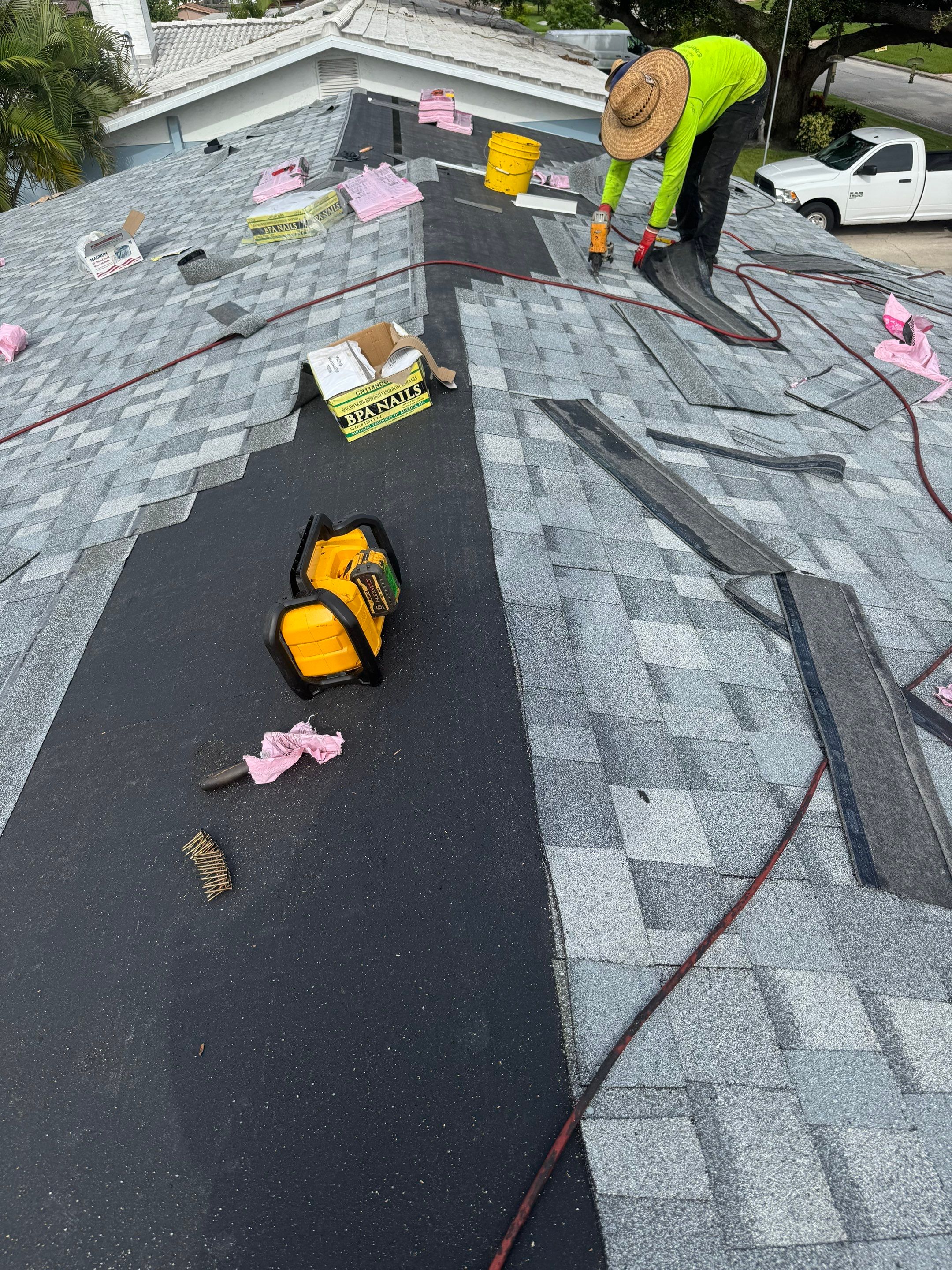Project in St. Petersburg 33710 by Mitchell Roofing Company LLC 