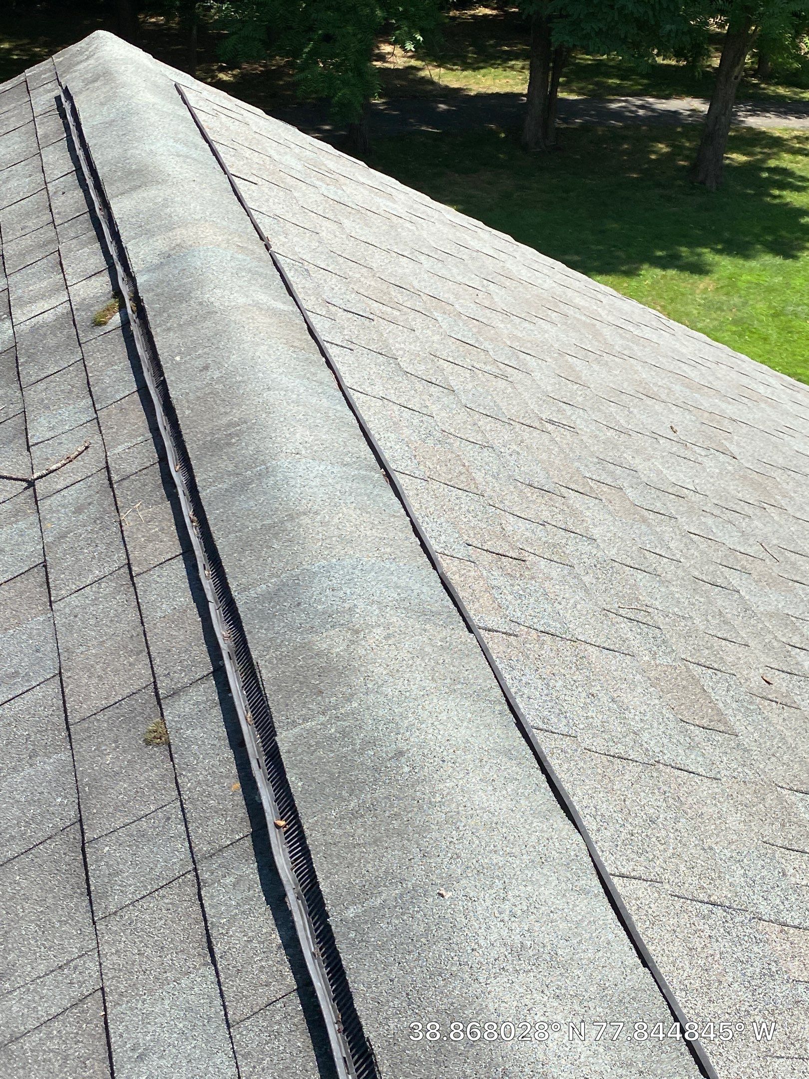 Marshall Roofing Project - Landmark Pro Max Def Pewterwood Designer Shingles by RM Banning, Inc.