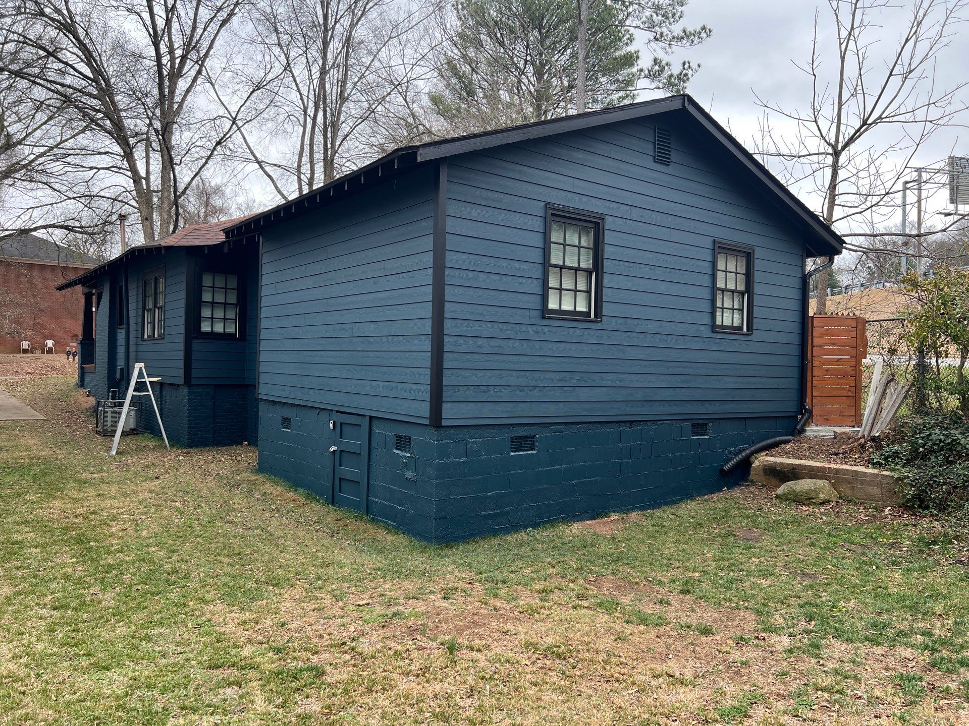 Cedar Tongue & Groove Porch Ceiling Installation Plus James Hardie Siding Replacement by Nelson Exteriors