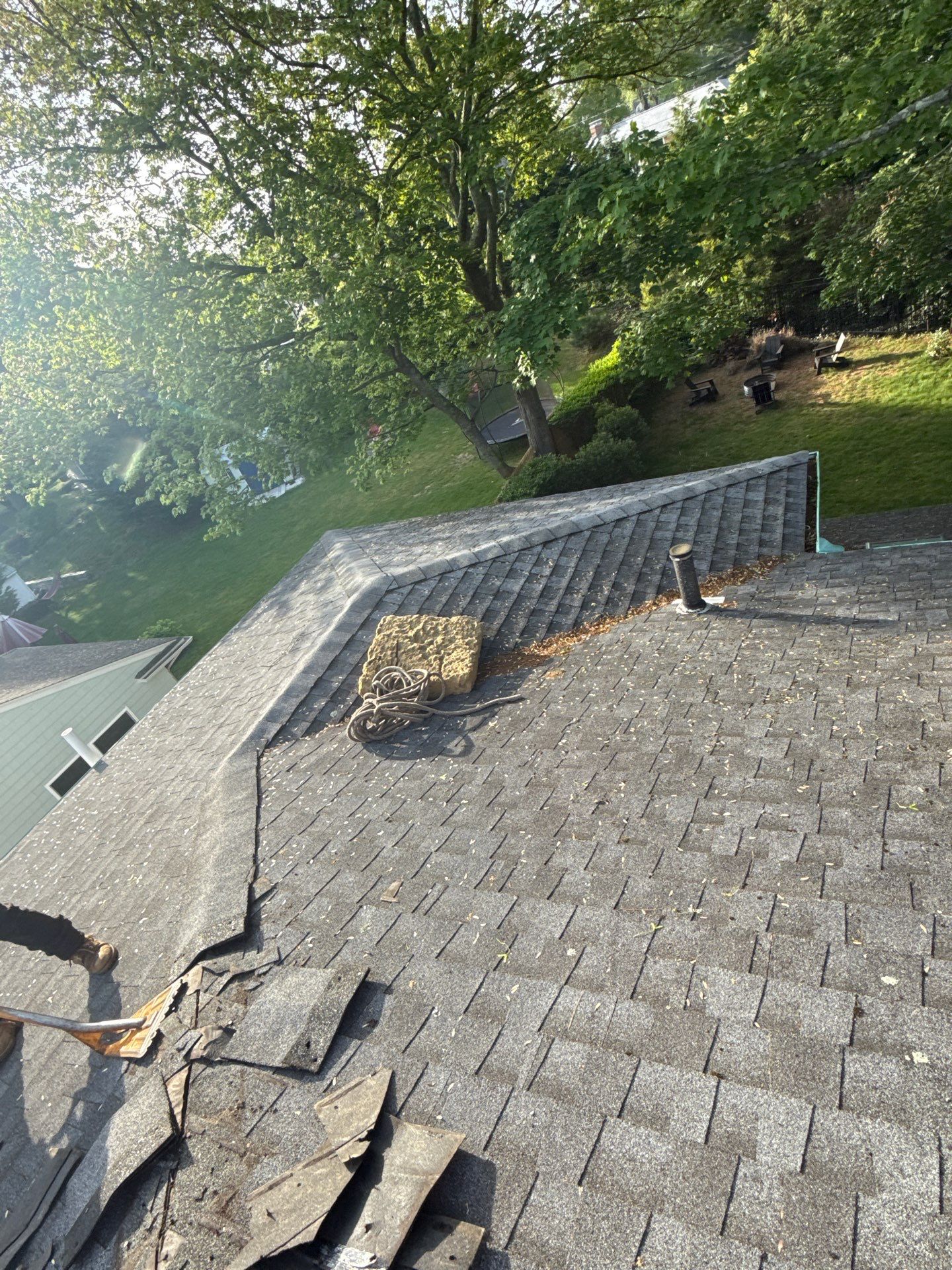Project in Warwick by RHODY RIDGE ROOFING