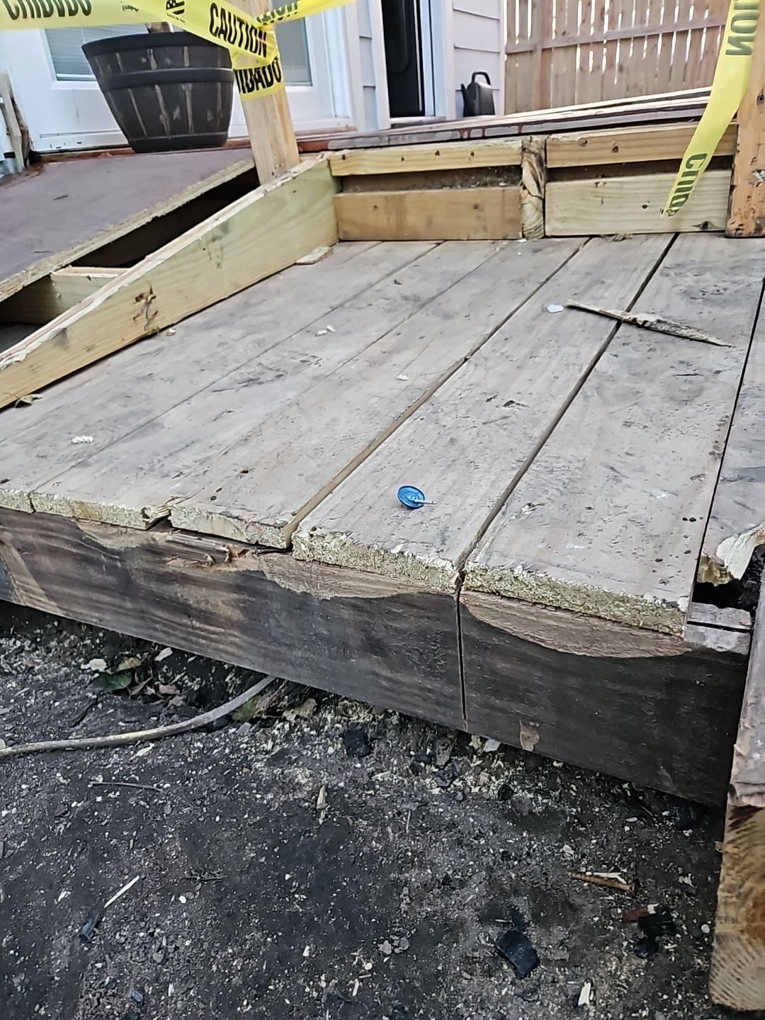 Deck and Siding Replacement from Fire Damage by JTX Pro Services LLC