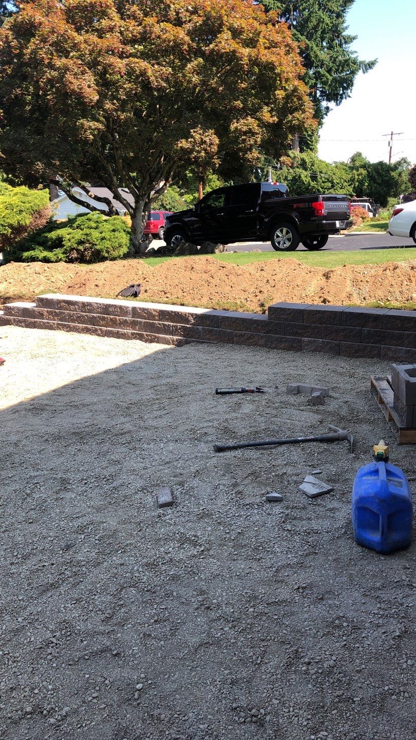 Justin | Retaining Wall, Landscape Project  by Jireh Asphalt & Concrete Inc 