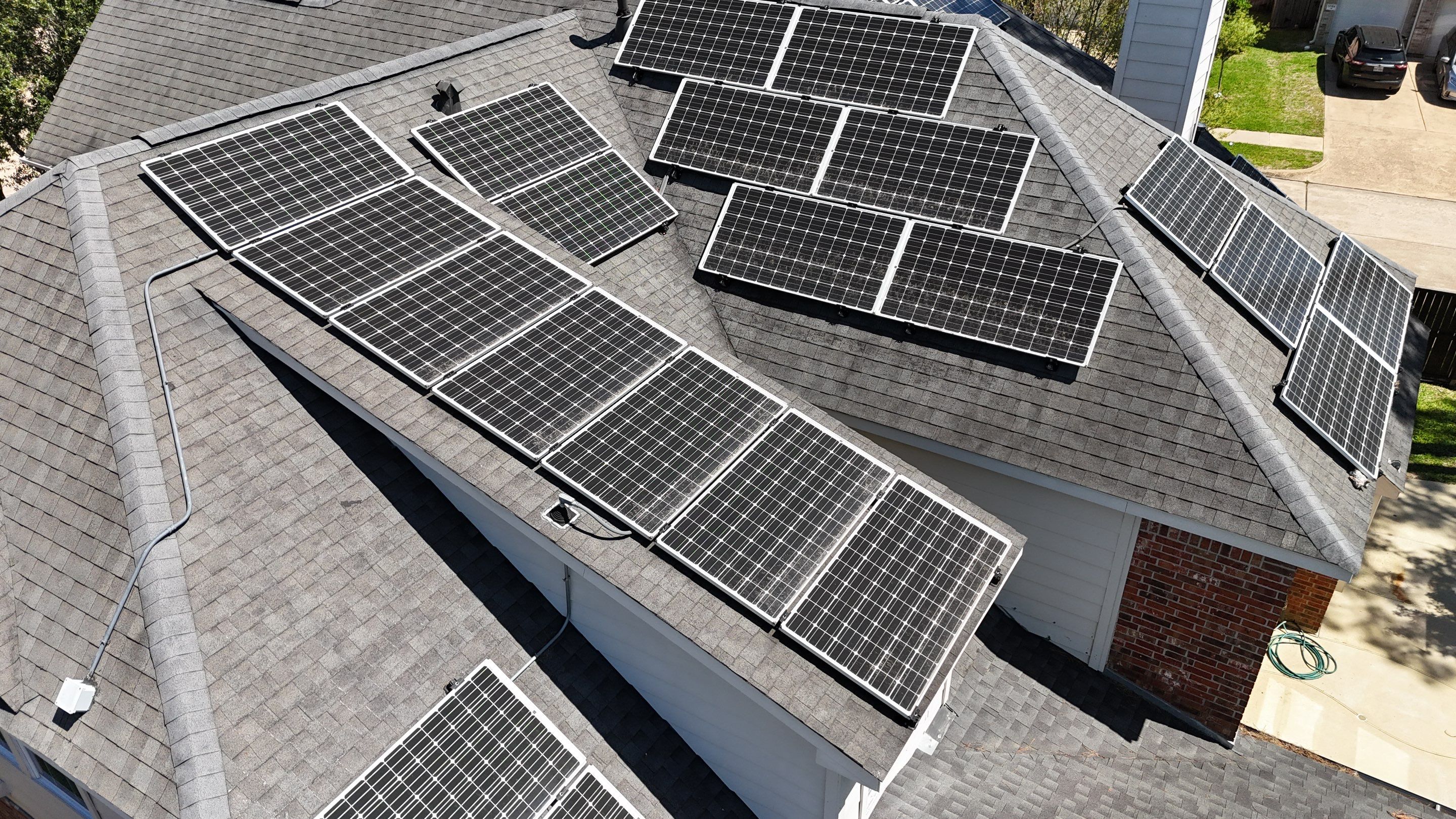 Residential Roofing Installation using Architectural Shingles by Core Four Roofing