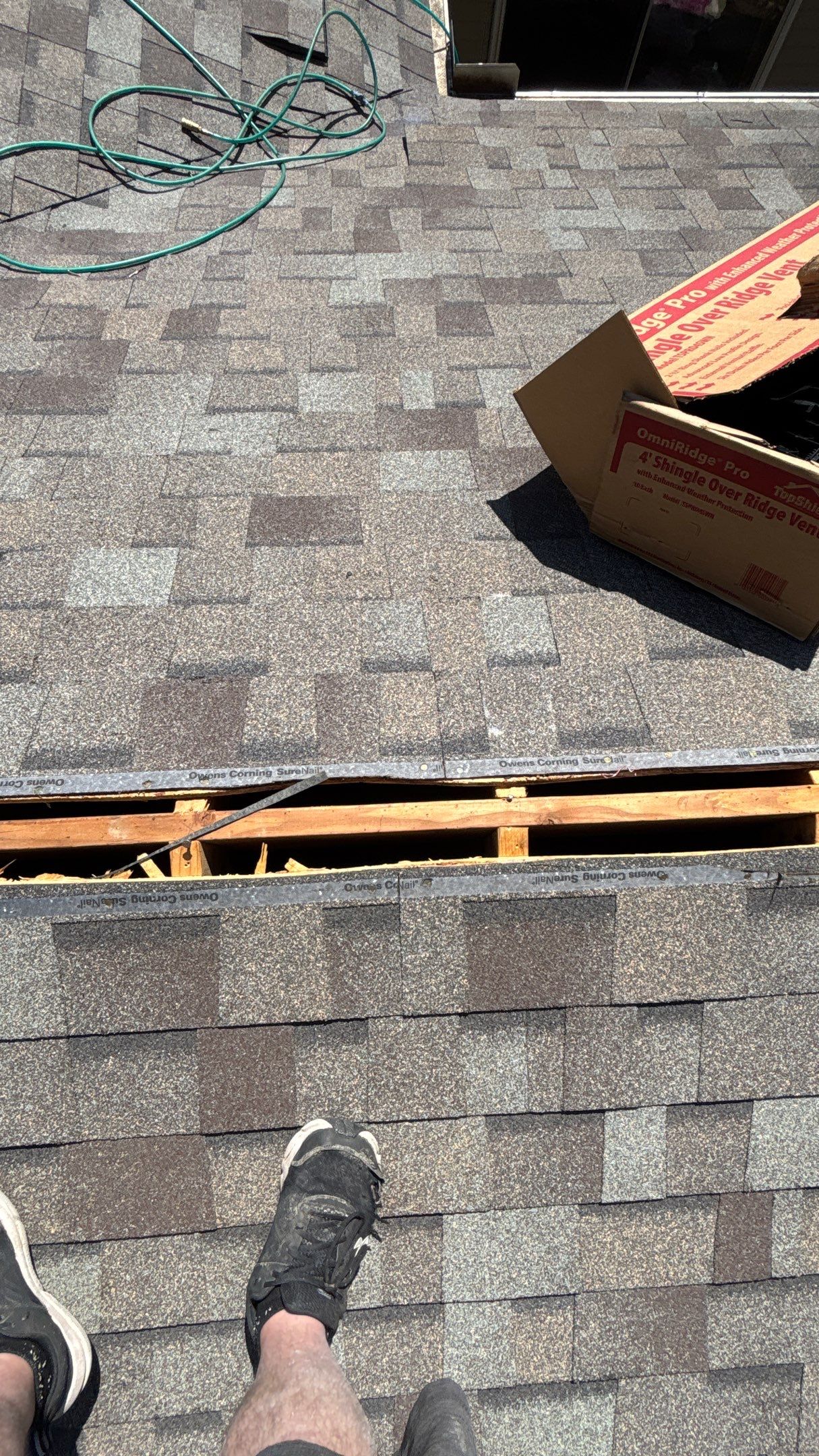 Roof Replacement using Owens Corning Driftwood by 180 Contractors