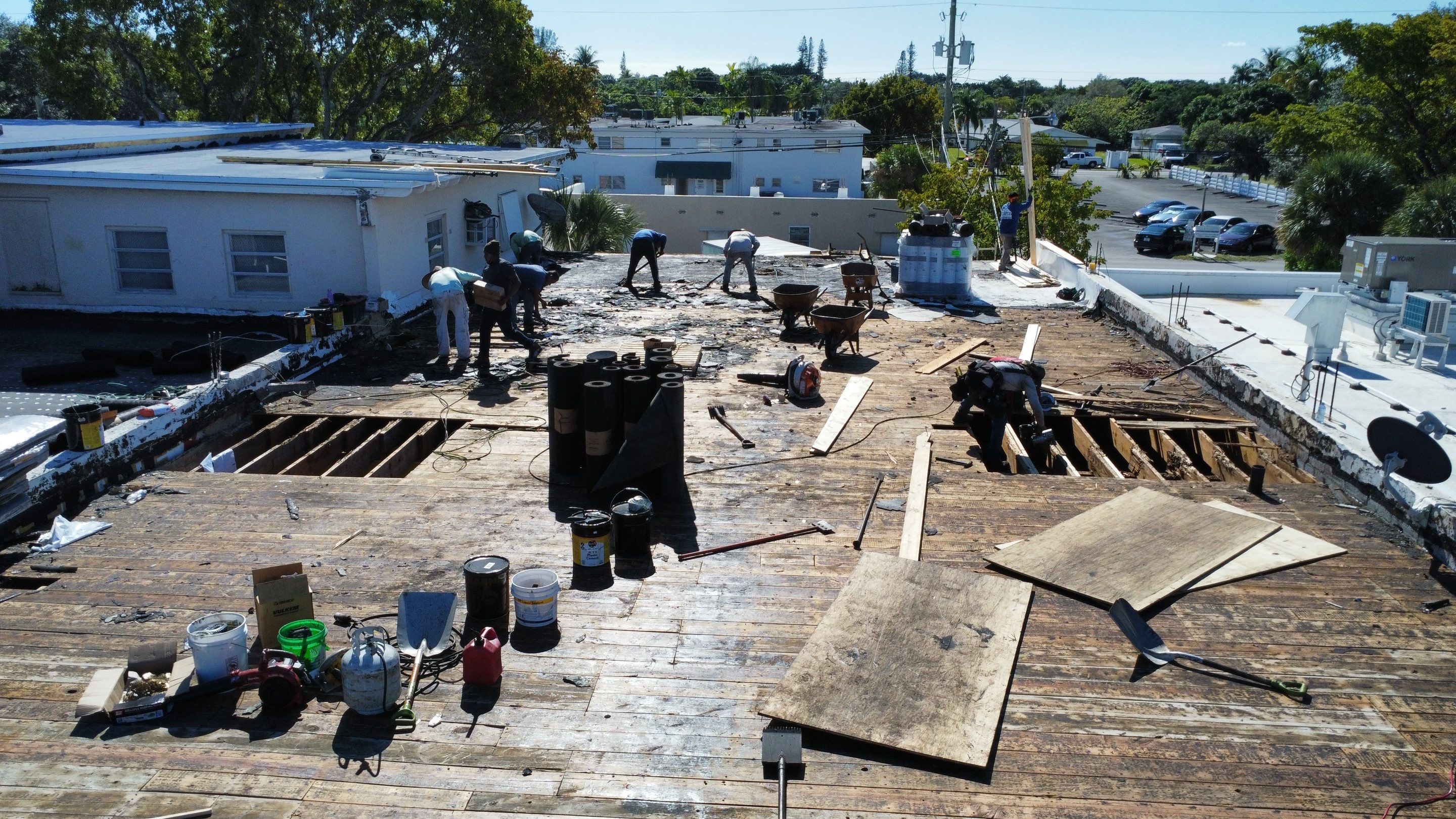 Hollywood Blvd., Hollywood, FL by G&J Roofing 