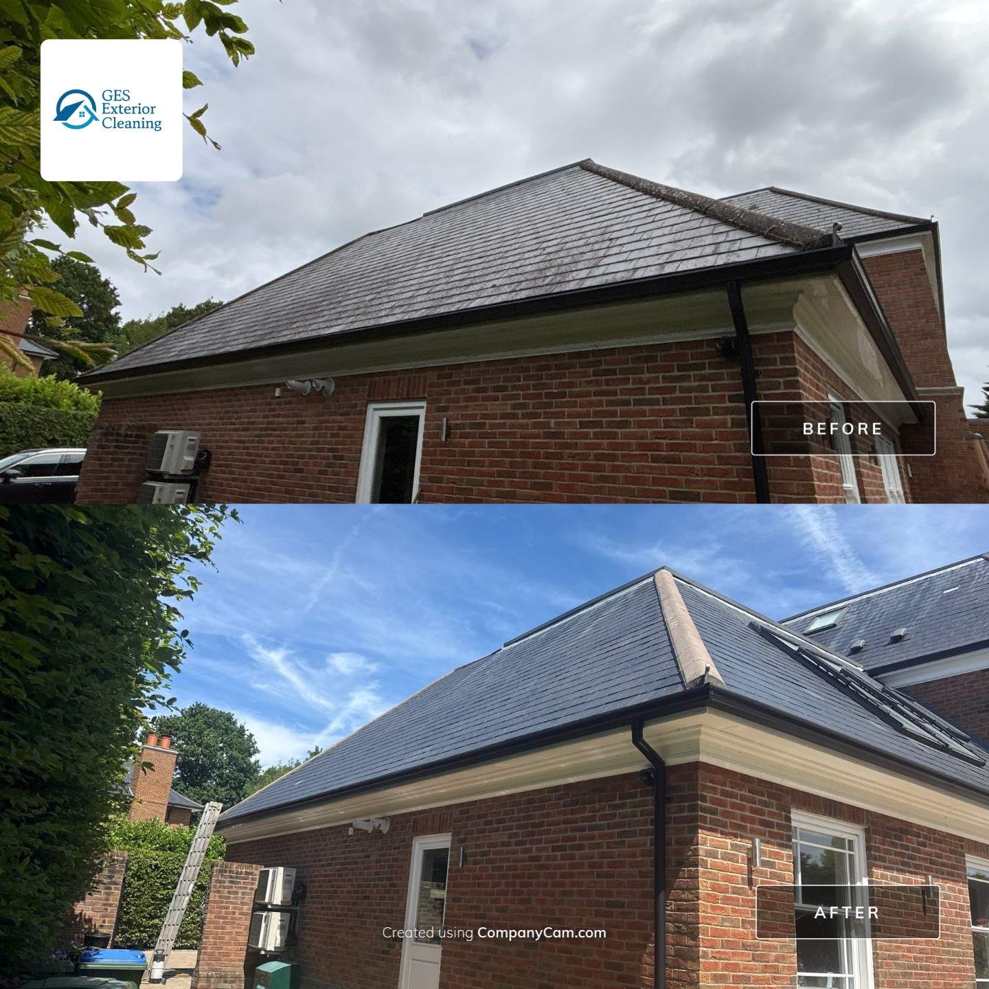 Roof, driveway & patio clean by Ges Exterior Cleaning ltd