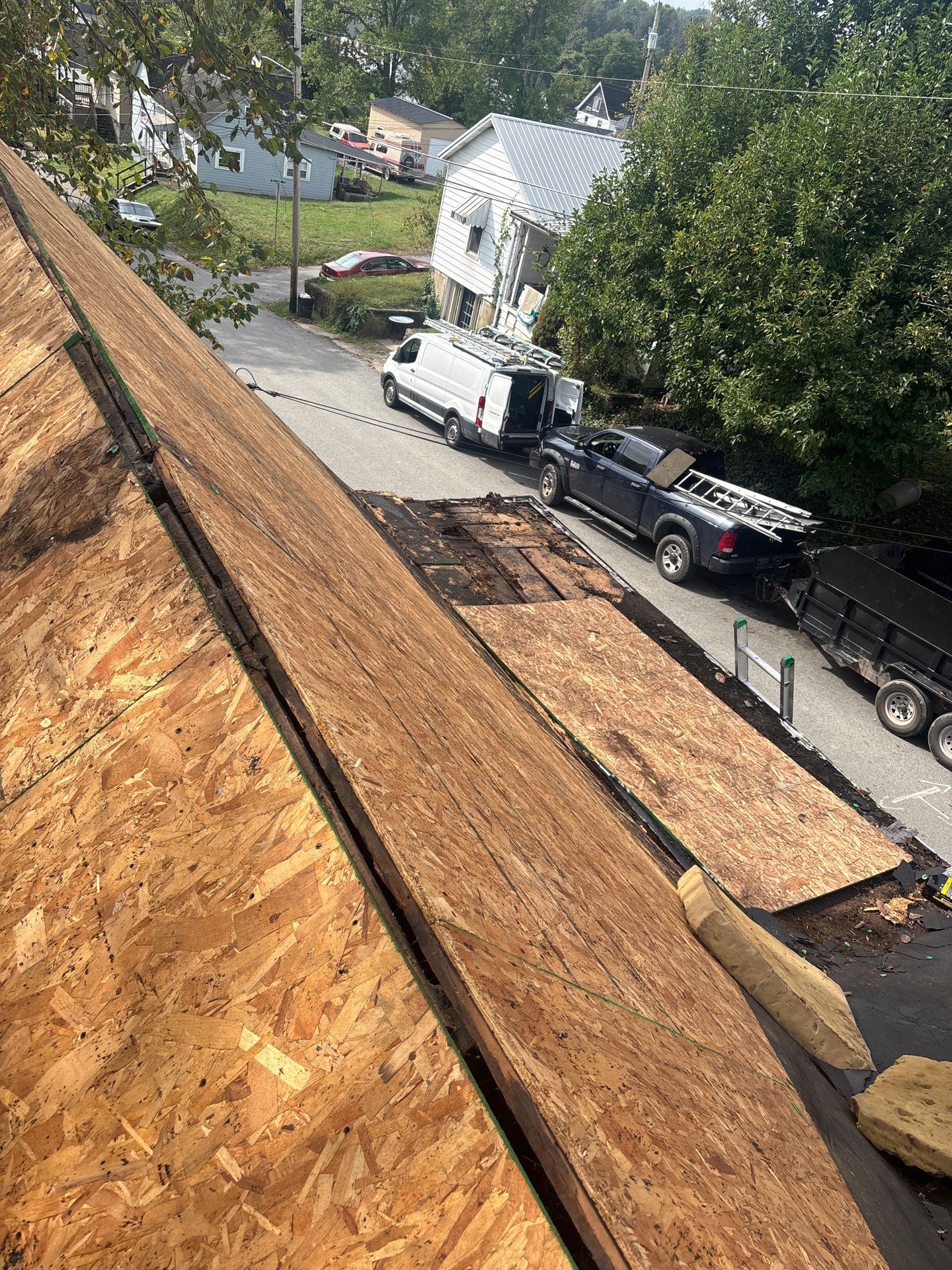 Residential Roofing Installation using GAF TImberline HDZ Hickory by Rainstoppers Roofing
