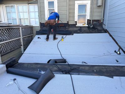 After: finished roof work by Alpha Eagle Roofing in San Francisco, CA