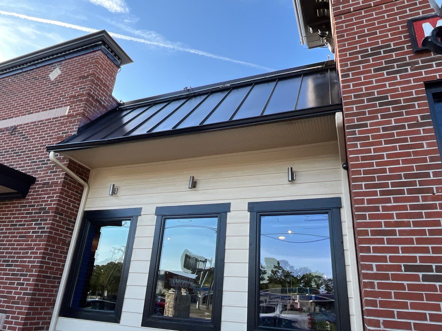 Roof painting, Jose Tequilas Norfolk, VA by AKK Painting LLC