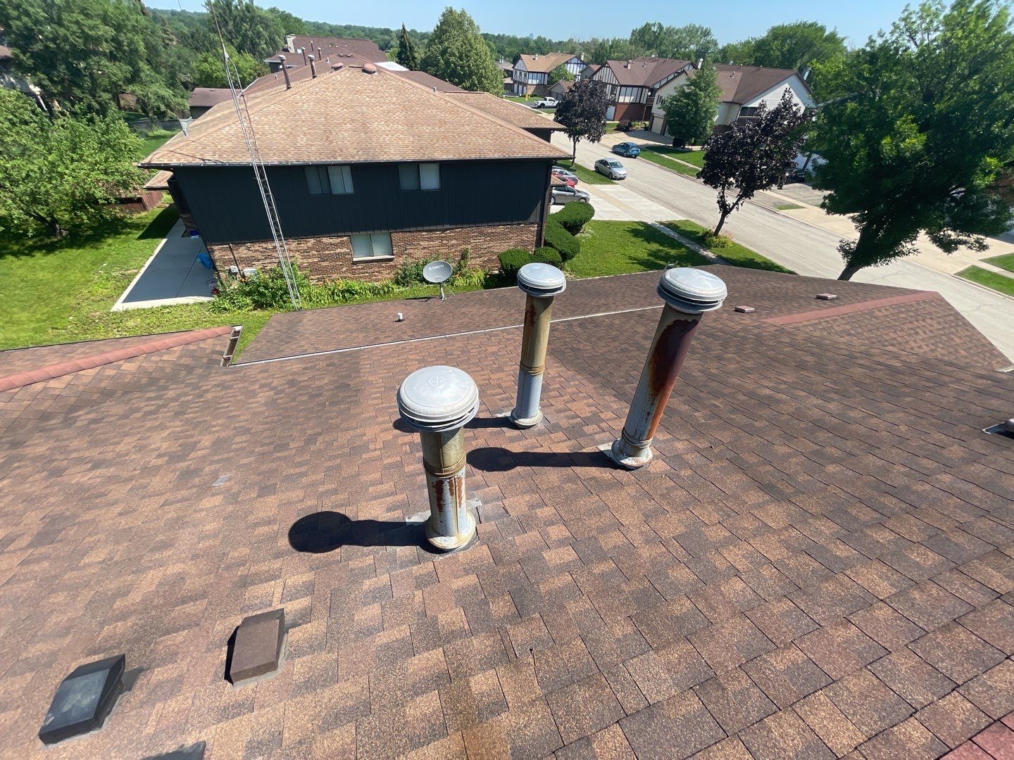 Multi-family unit roof replacement by Pro Home Services Inc