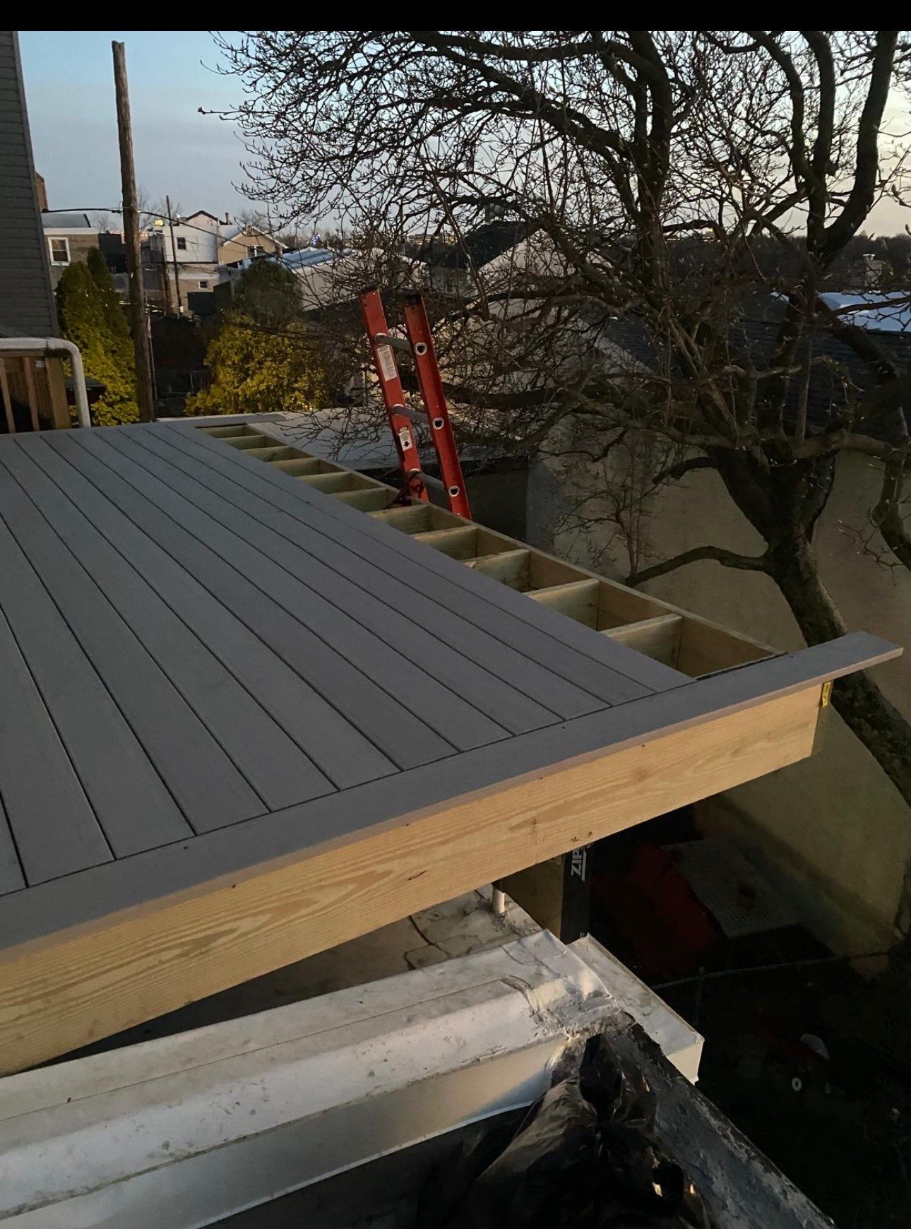 Custom Roof deck & TPO Roof by Philadelphia Quality Roofing