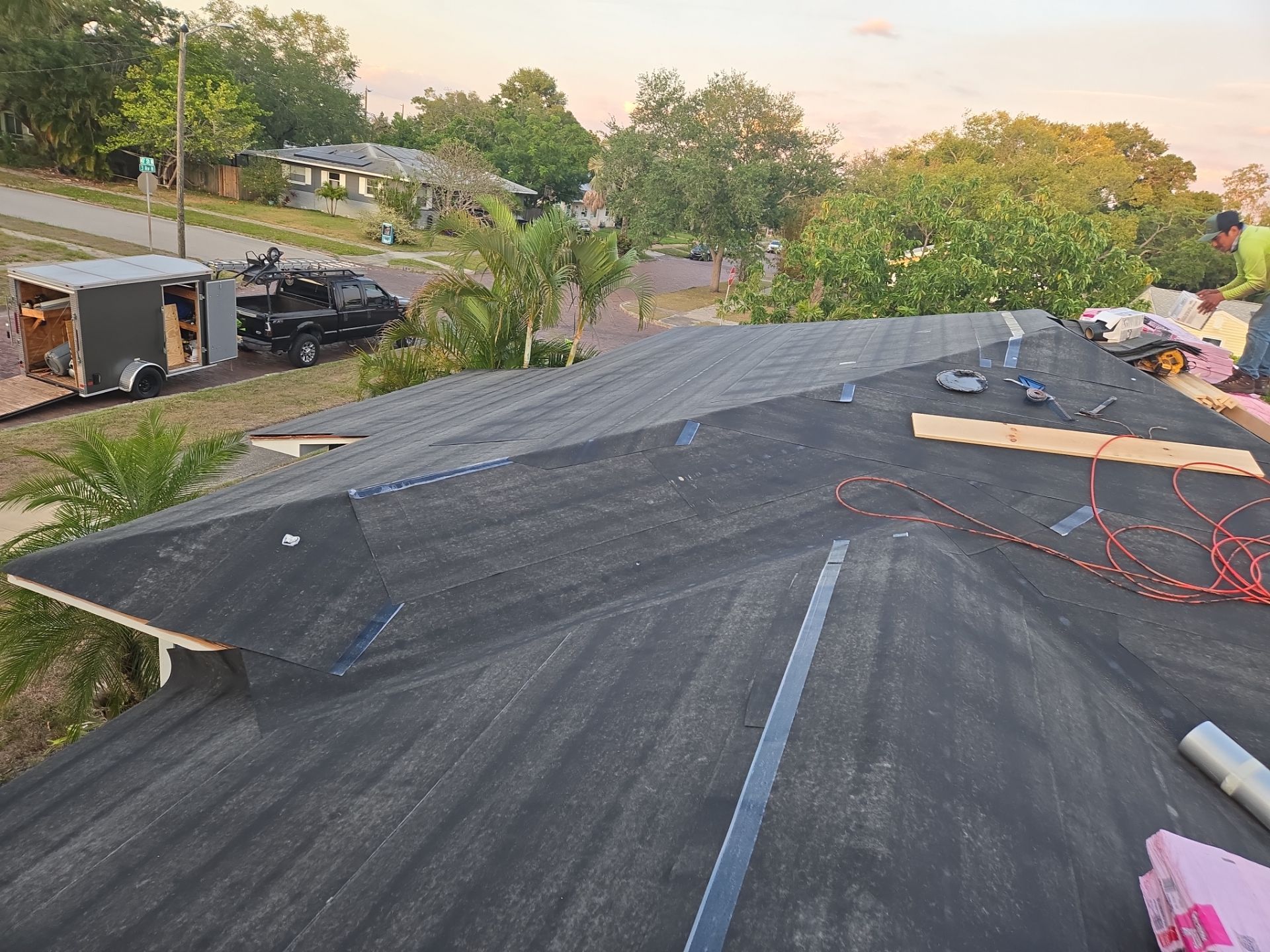 Project in St. Petersburg 33713 by Mitchell Roofing Company LLC 