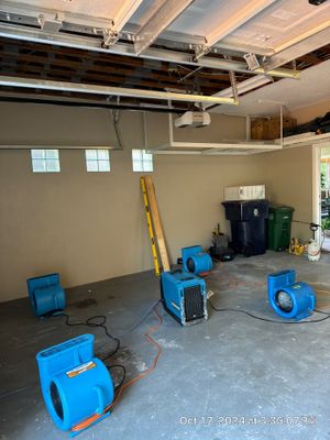 Water Damage using Drying Equipment