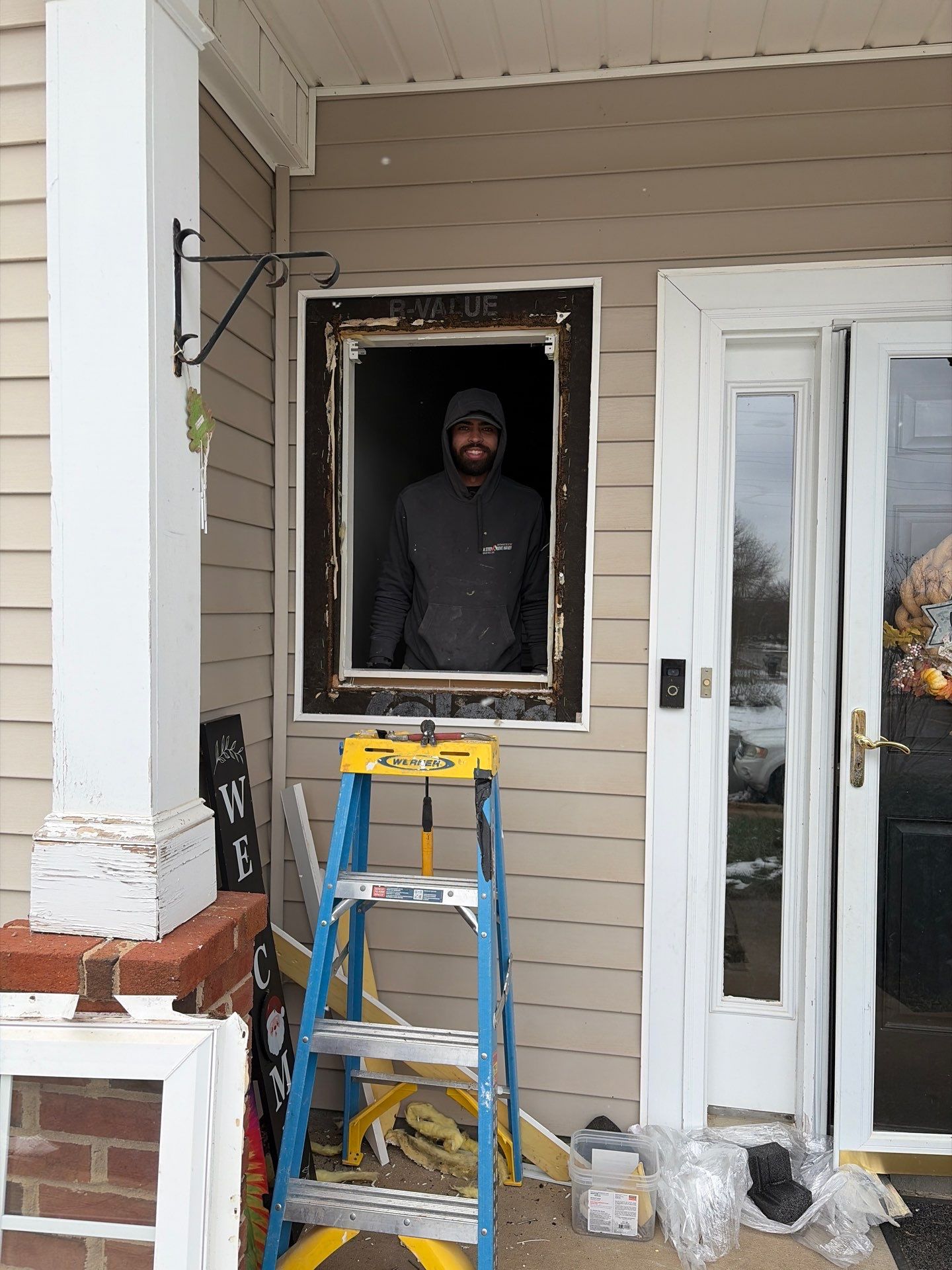 Outside-In" Window Restoration & Exterior Trim — Mooresville by A Step Above Handy LLC 