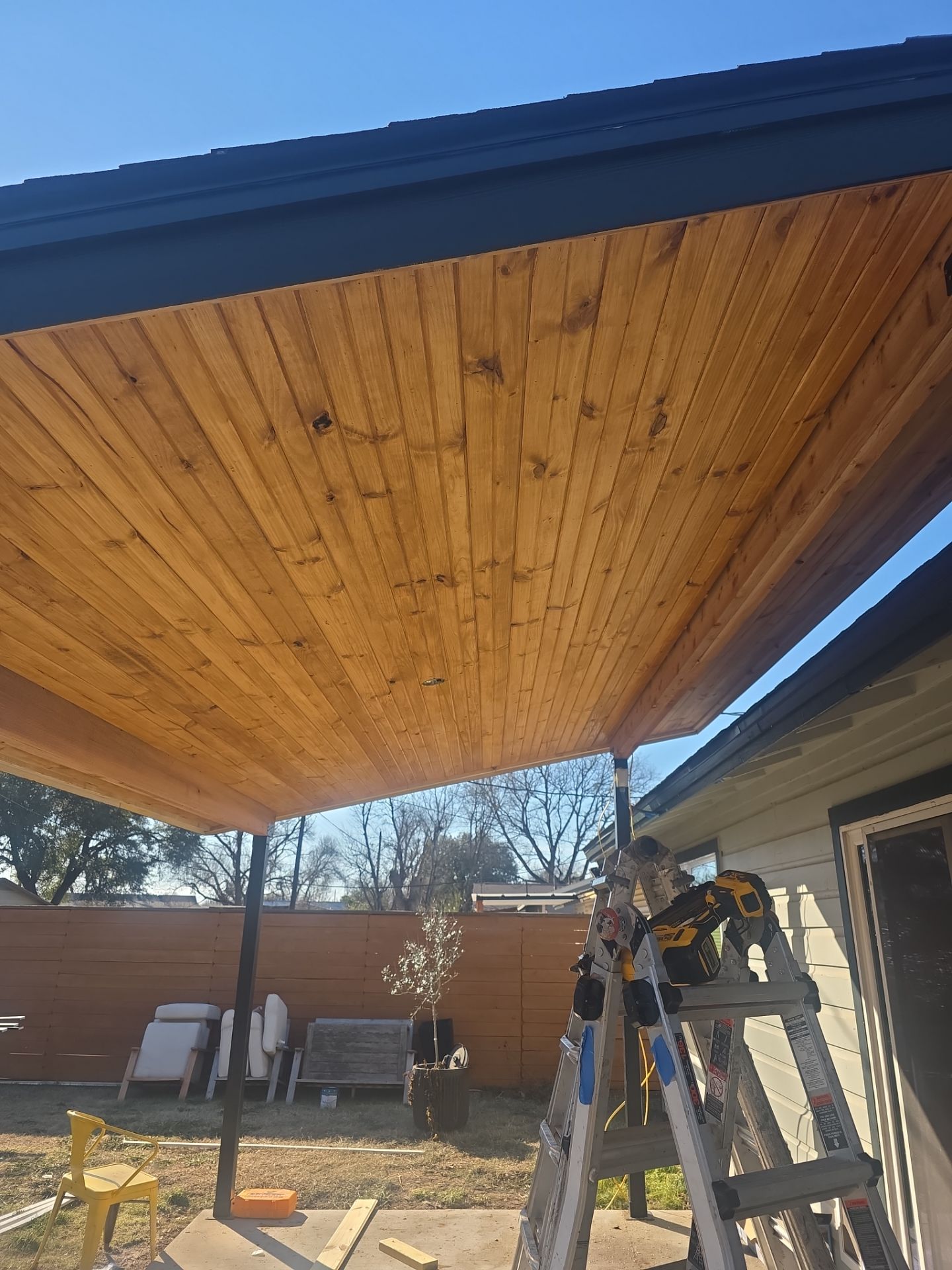 Custom patio for under 20. by REPS OF TEXAS