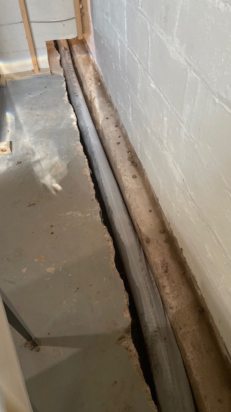 Basement Waterproofing for Kristi & Danny in St. Paul by Waterproofing Northeast