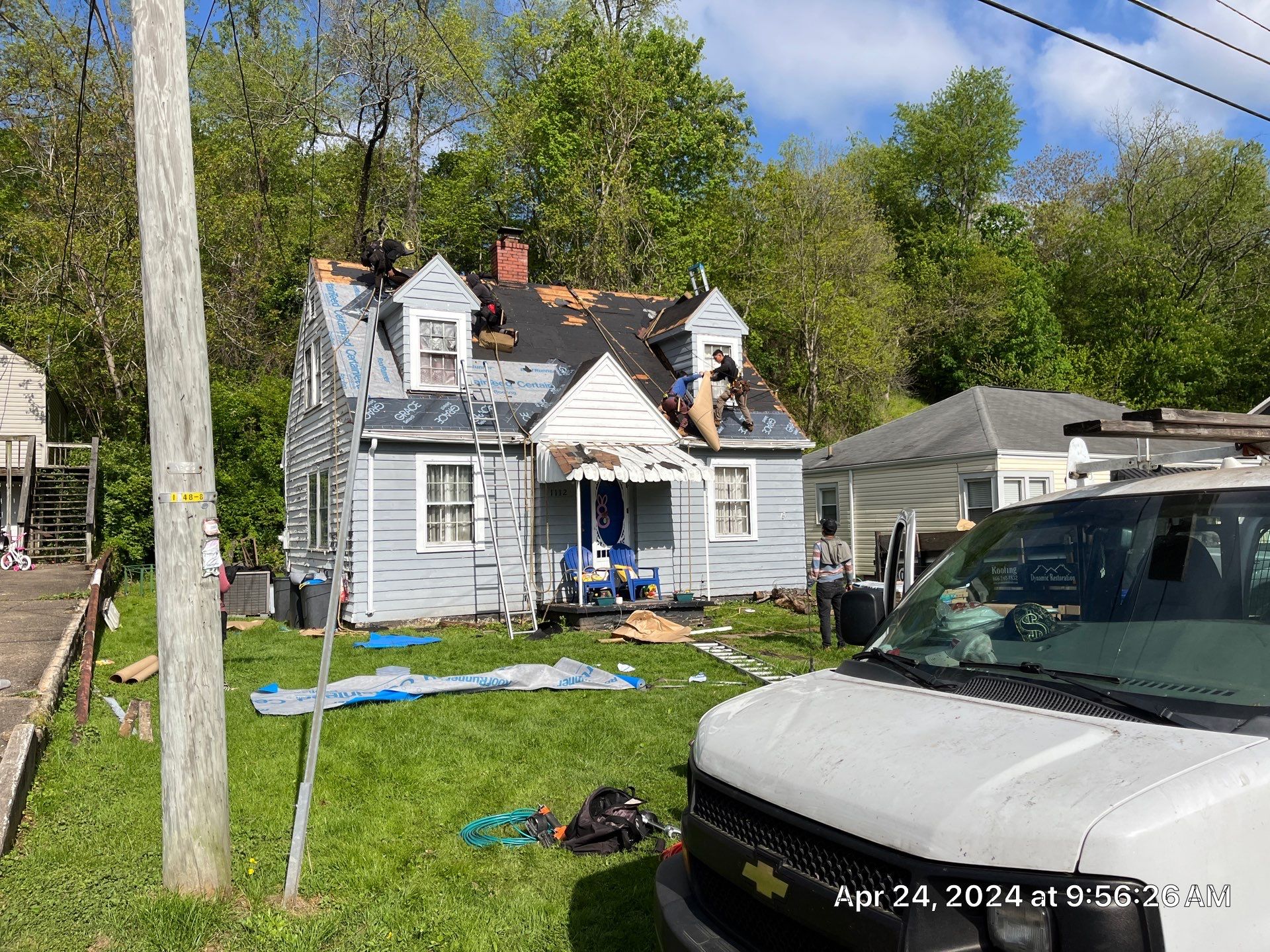 Residential Roofing Installation using Certainteed Landmark Pro Shingles by Fahey Roofing + Contracting