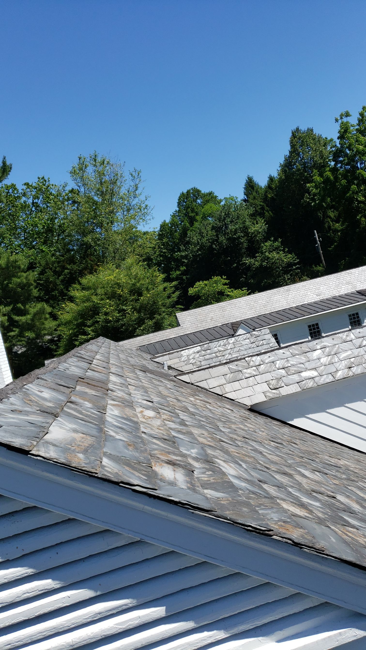 Slate repair in Guilford by Roof Right Inc
