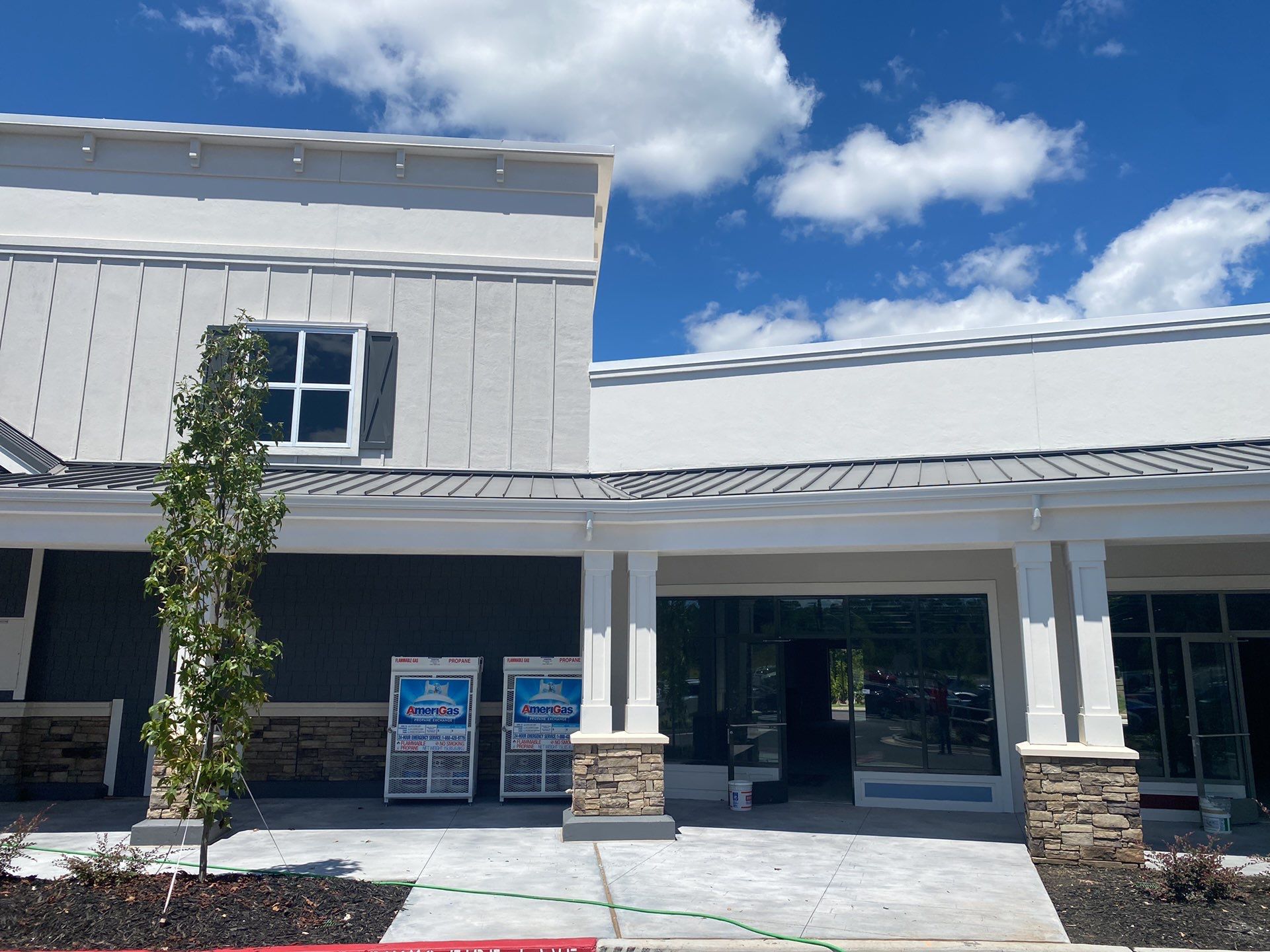 Commercial Roofing Installation using Berridge 11 1/2" Cee Lock .032 Aluminum Charcoal Grey by Infinity Metal Systems