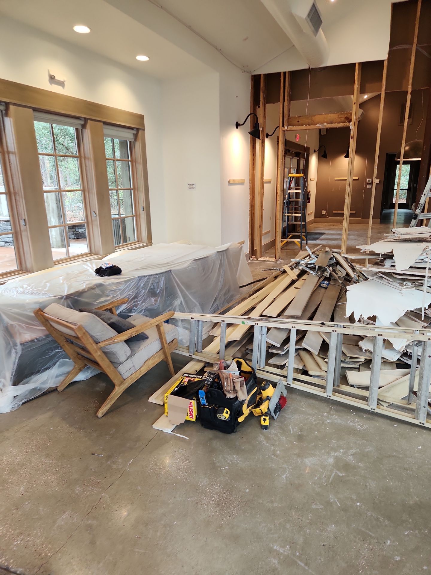 Interior Office Remodel by Cypress Curb Appeal Services