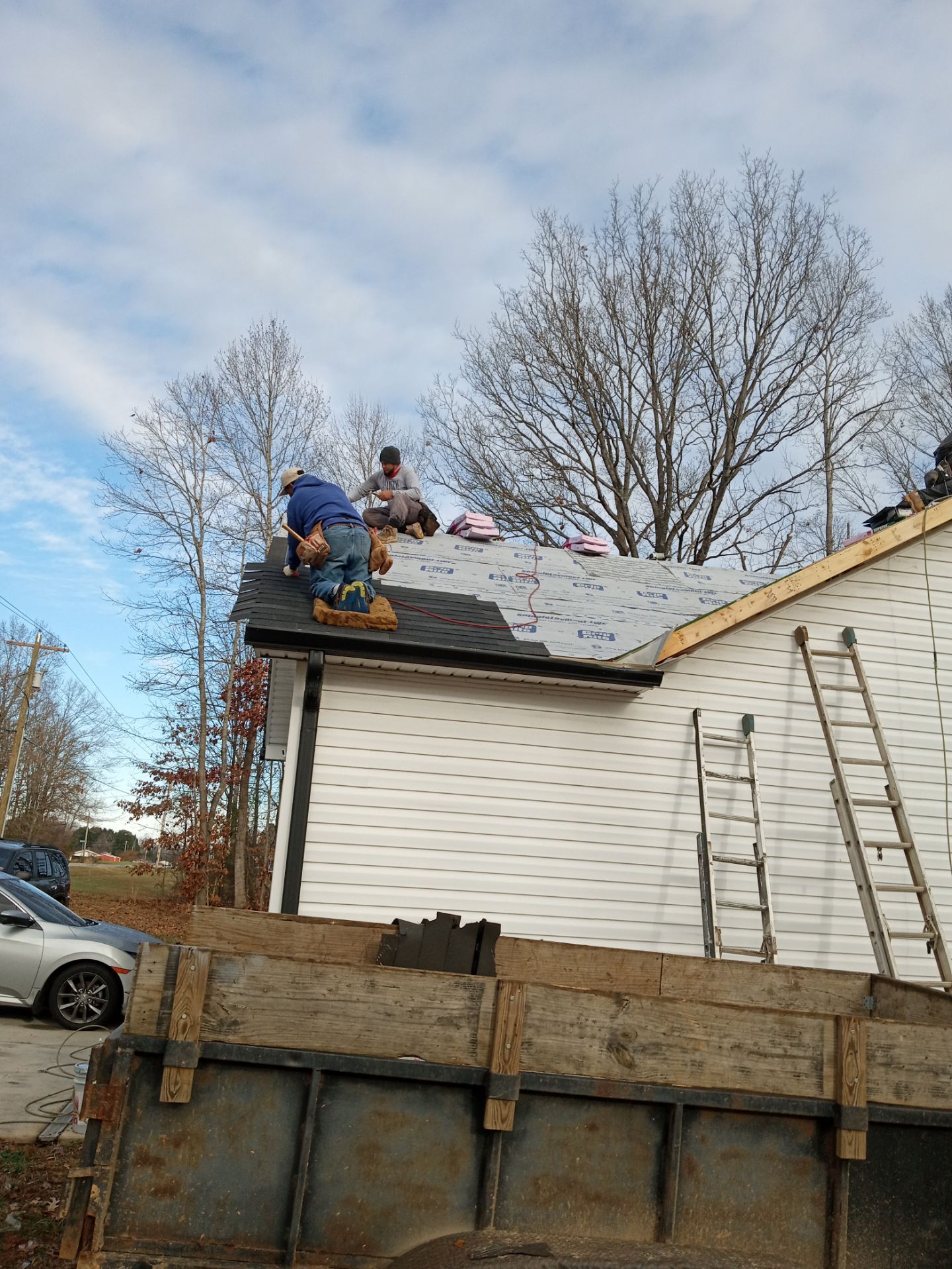 Residential Roofing Repair using Architectural shingles by BROCK BUILDERS 