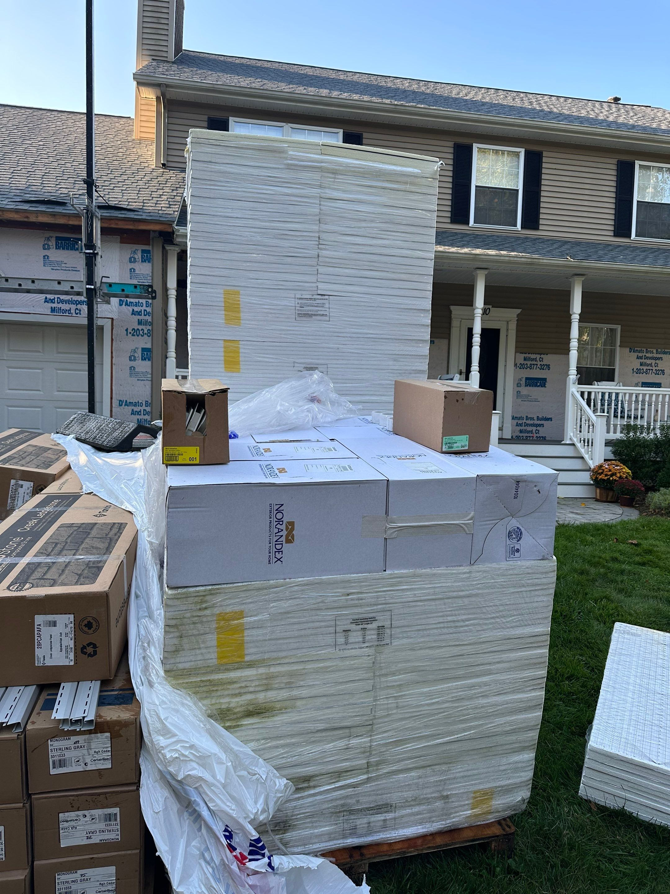 Siding Installation using Certainteed Cedar Impressions Sterling Gray by A Plus Exterior