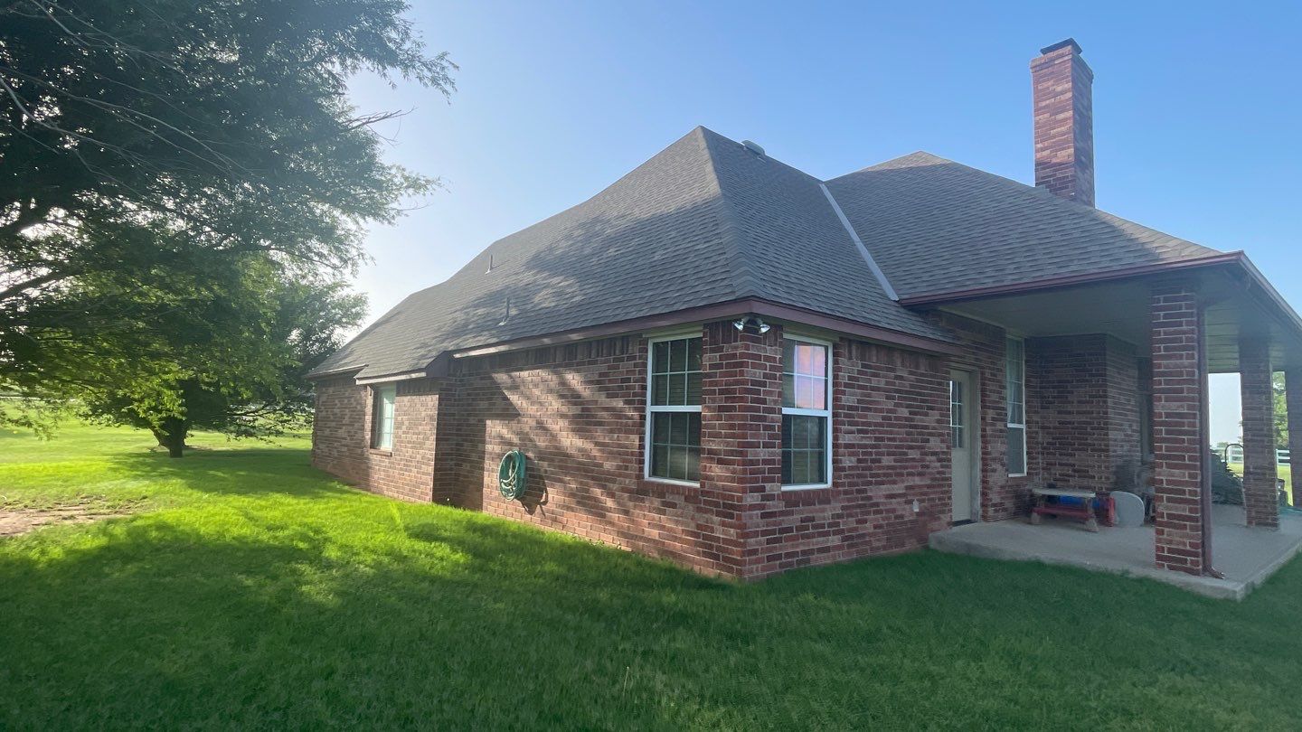 Residential Roofing Installation using GAF Natural Shadow  by A & H Roofing and Contracting
