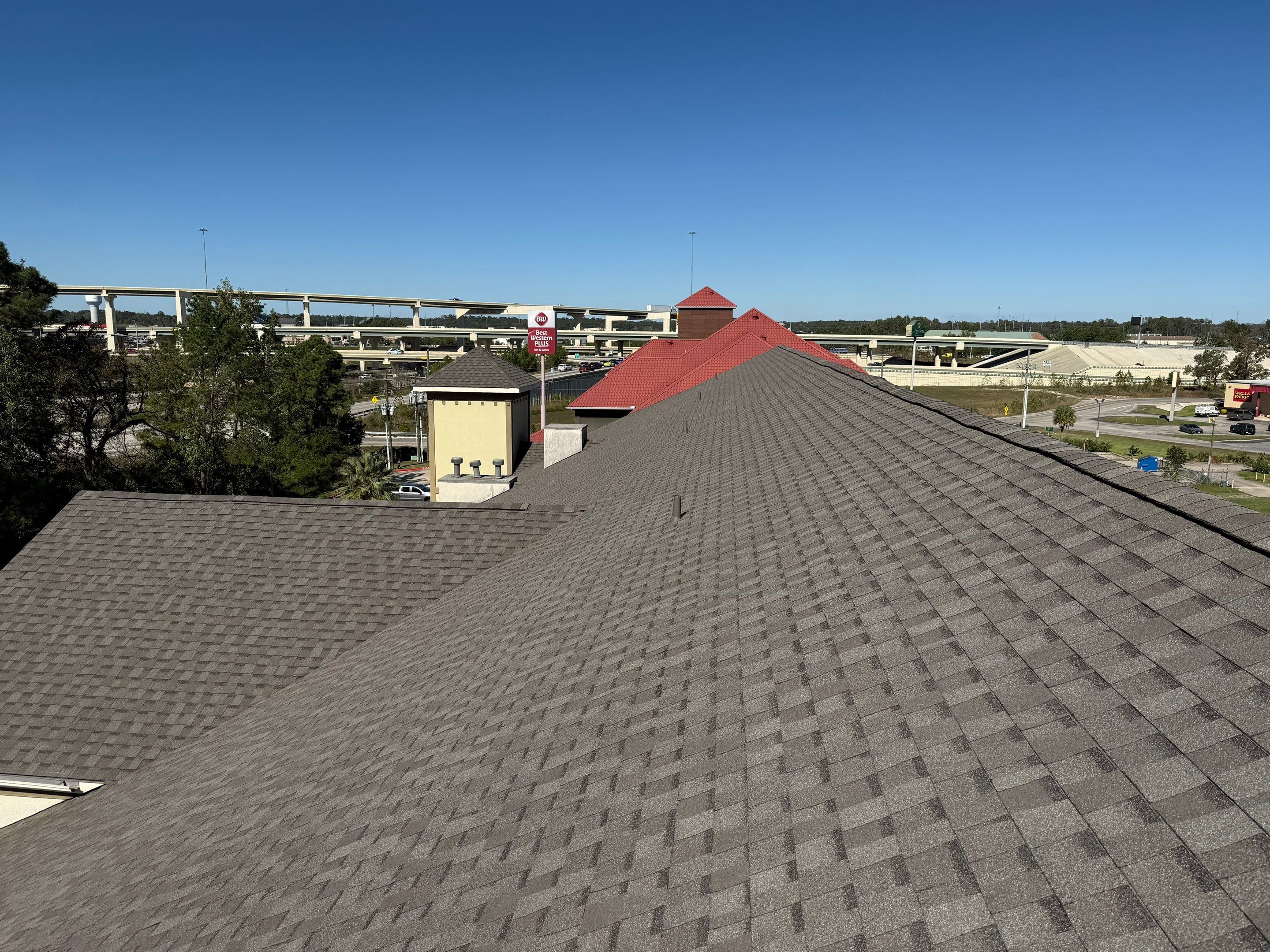 Commercial Roofing - Tamko Titan XT Weathered Wood by STX Roofing