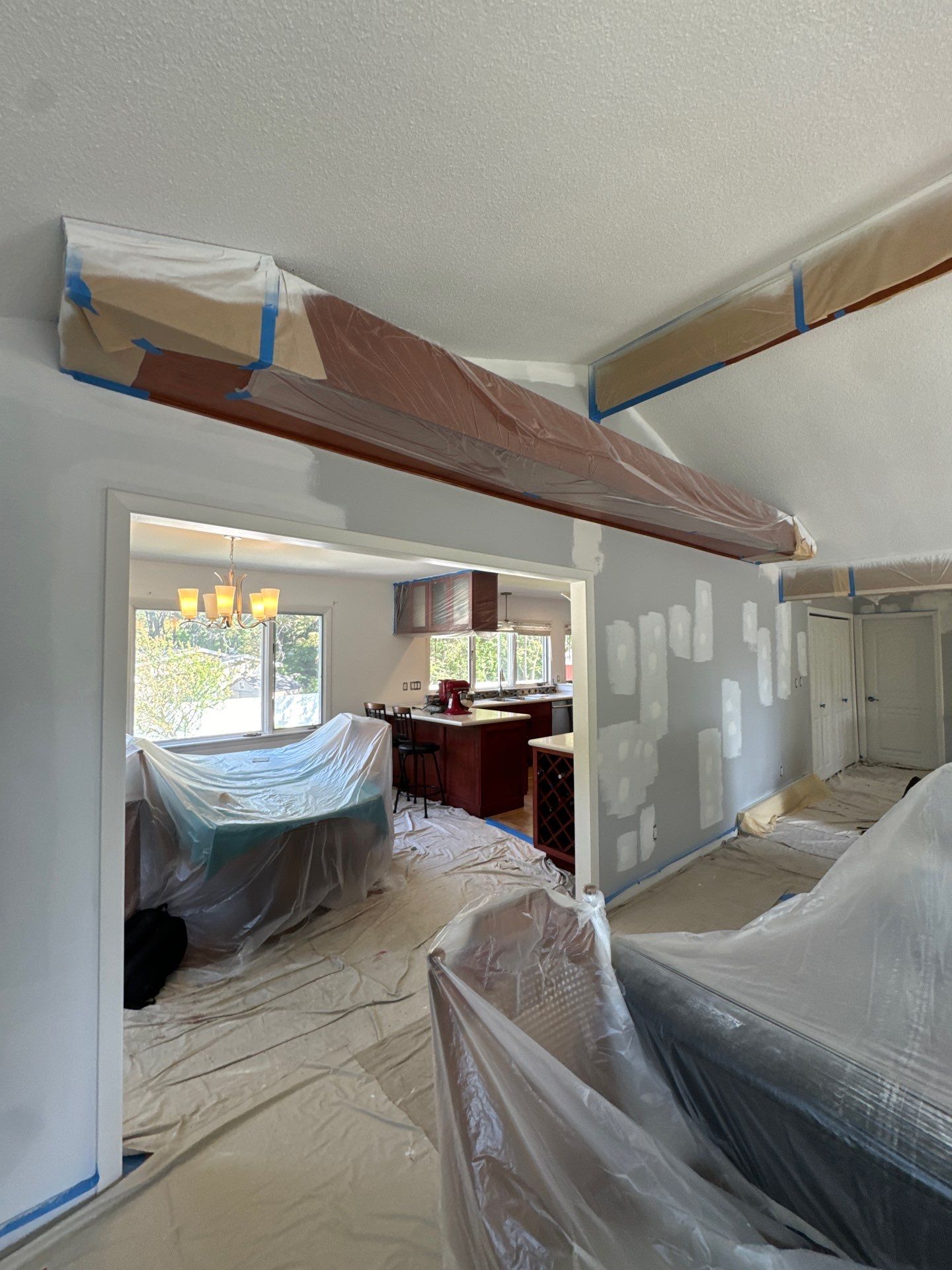 Interior Drywall Repair and Whole-Home Painting in Muskegon Heights by Gordon Painting
