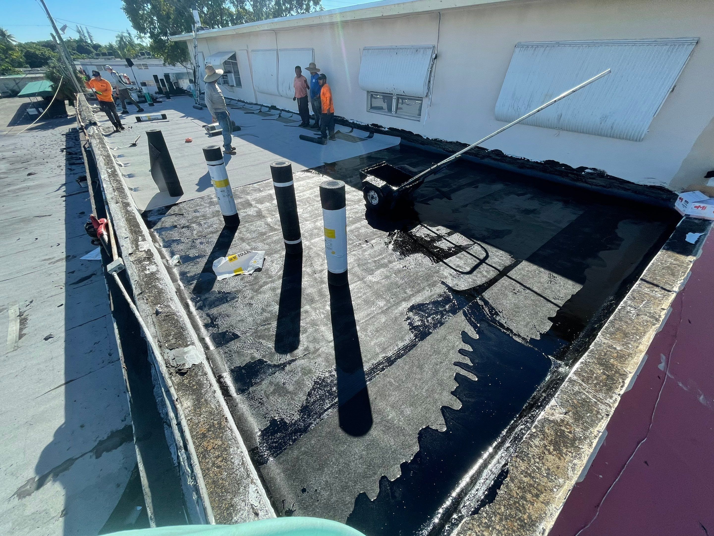 Hollywood Blvd., Hollywood, FL by G&J Roofing 