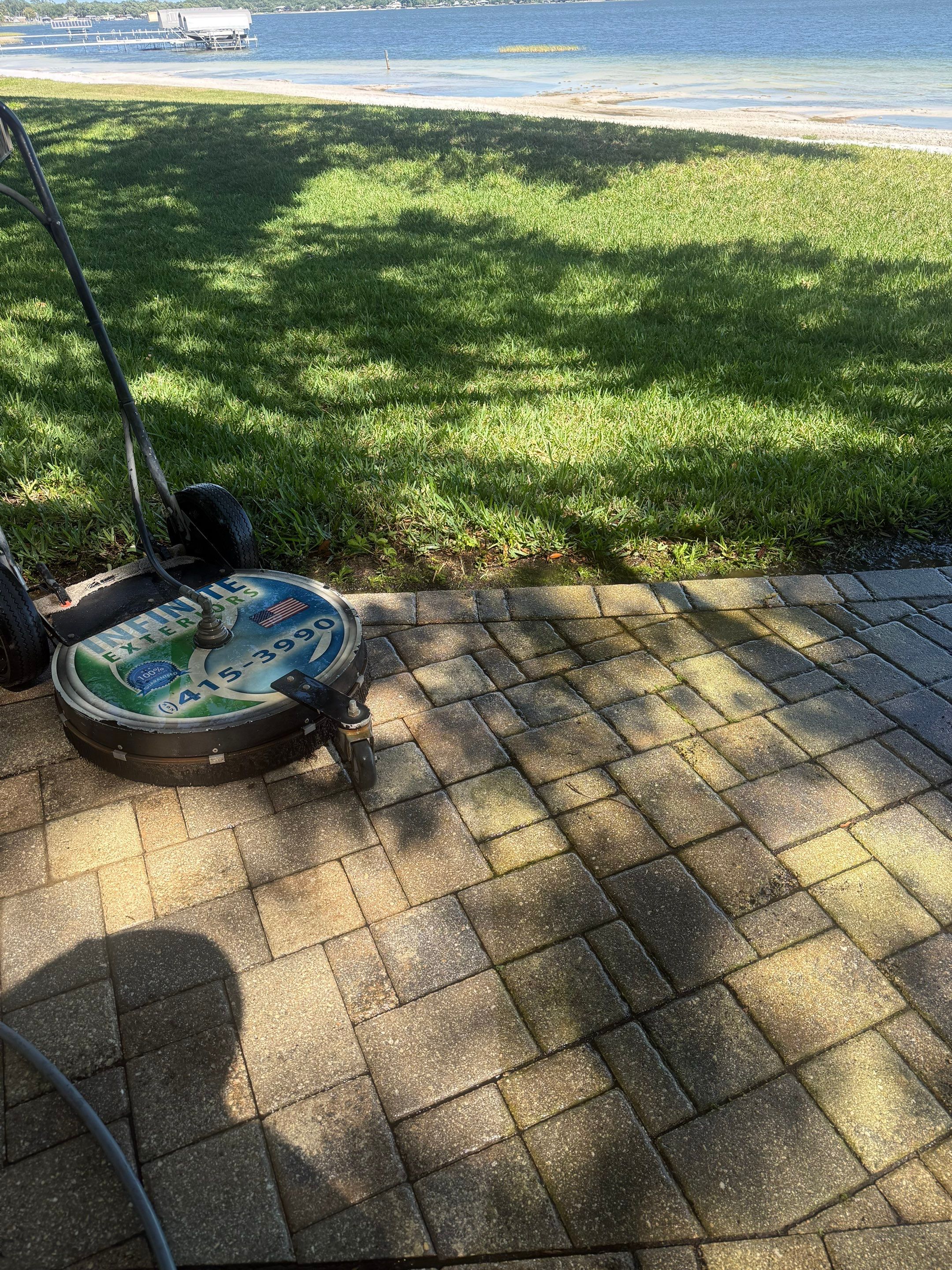 Roof and Exterior Cleaning for Ocklawaha Lakefront Residence by Infinite Exteriors LLC