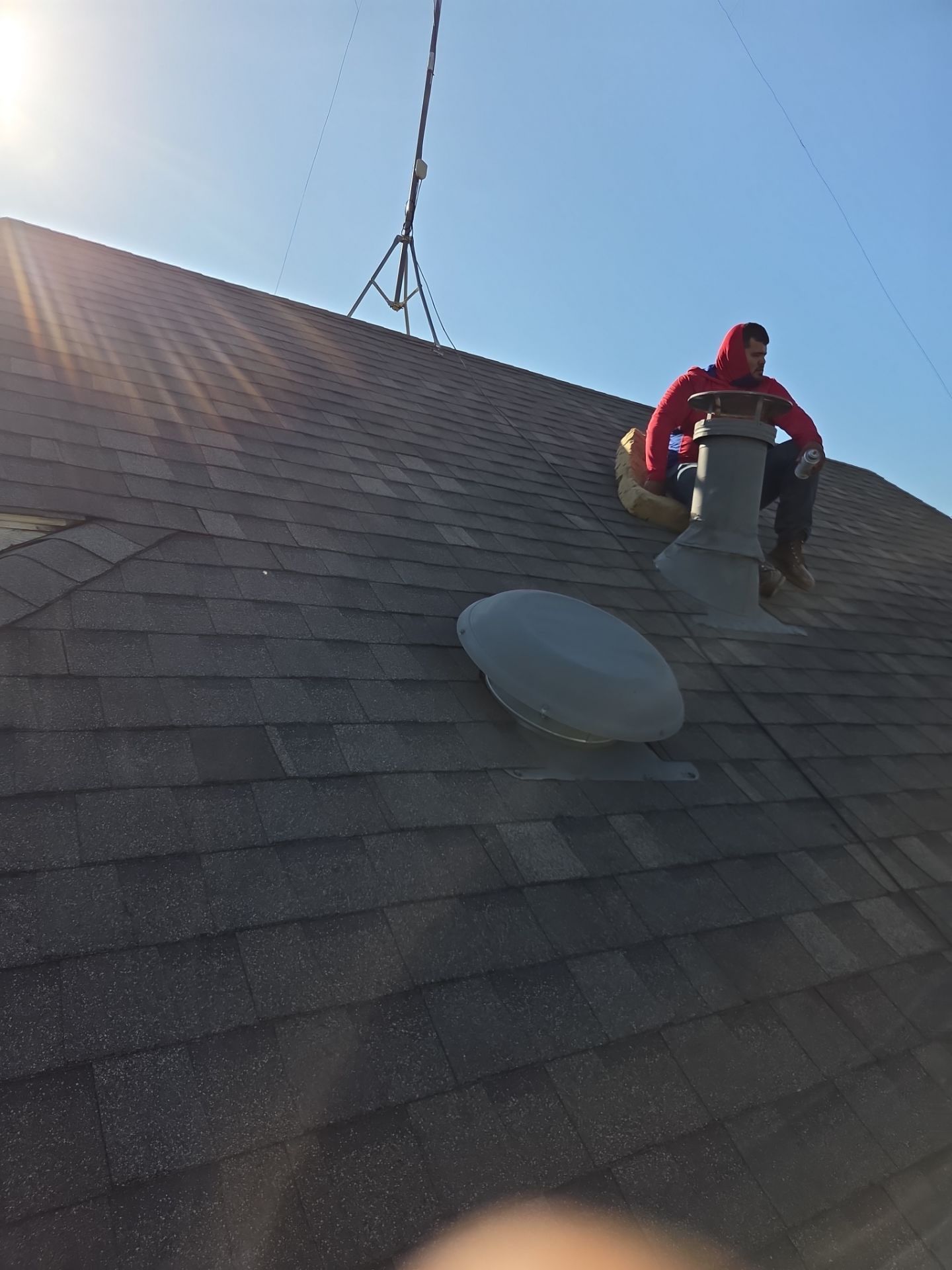 Project in Bowie by Lonestar Roofing and Restoration LLC.