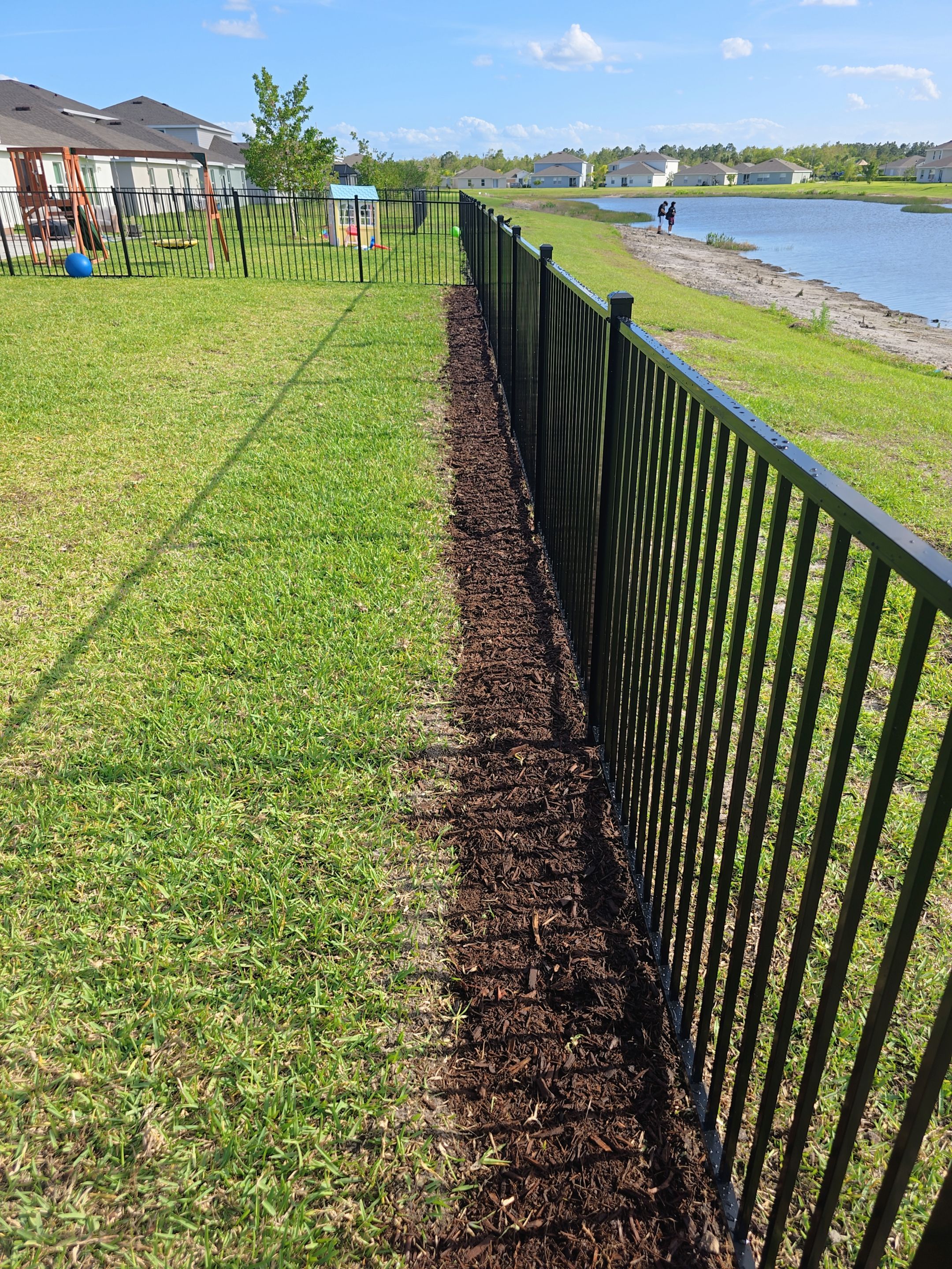 Aluminum Fence Install in Lehigh Acres by True Fence LLC