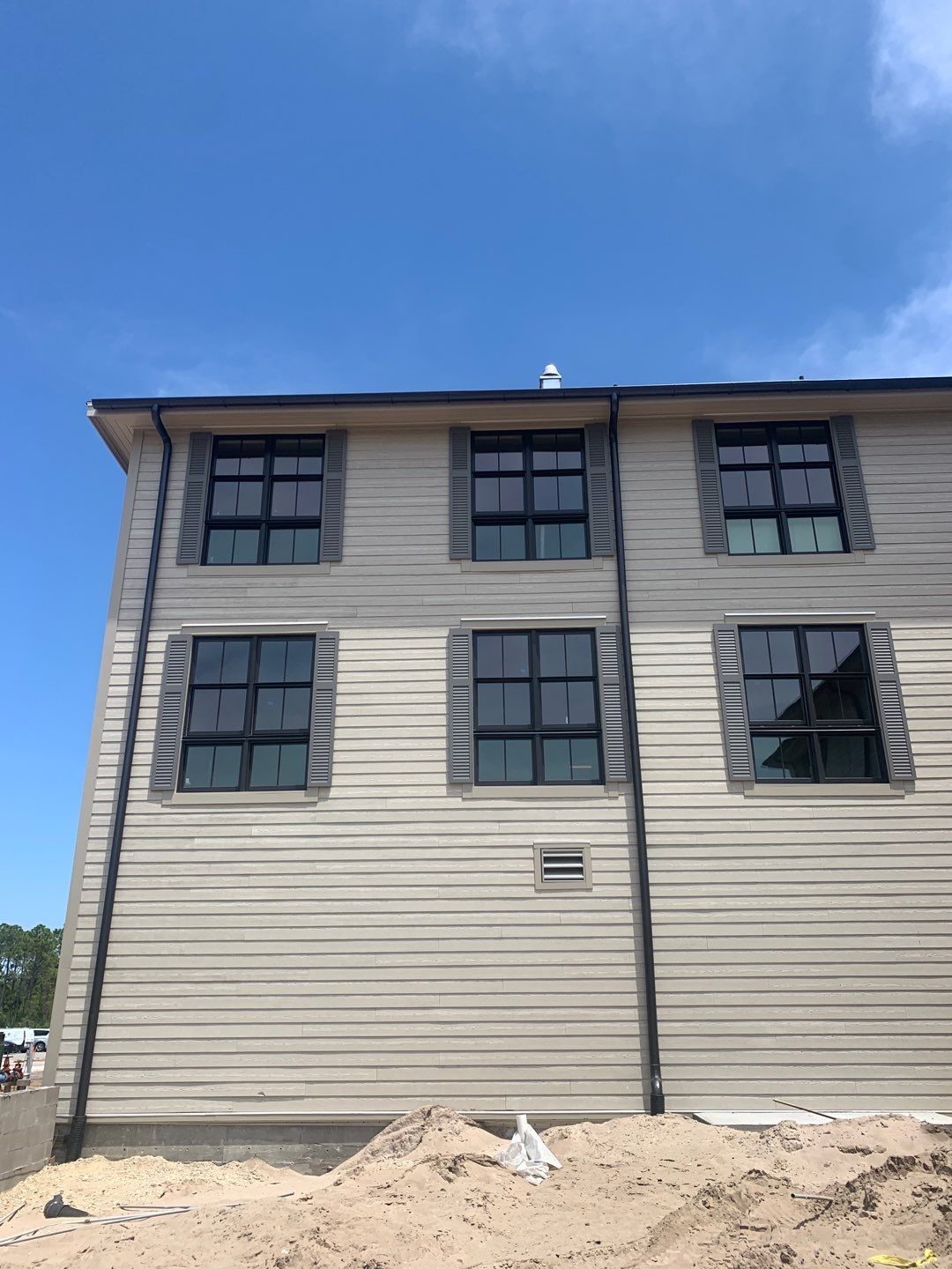 Half-Round Gutters for Coastal Homes in Panama City Beach FL by Gutter Professors