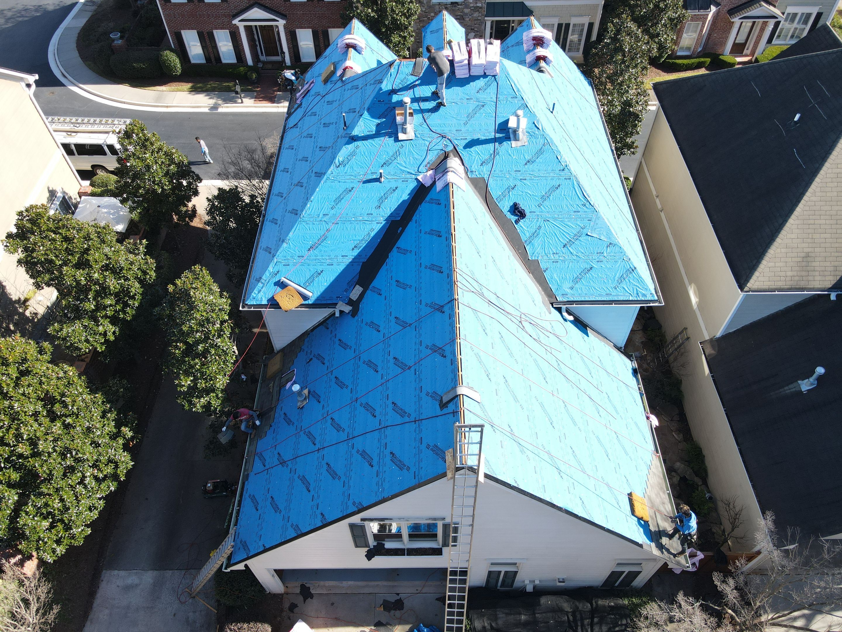 Residential Roofing Installation using Owens Corning by Inspector Roofing and Restoration