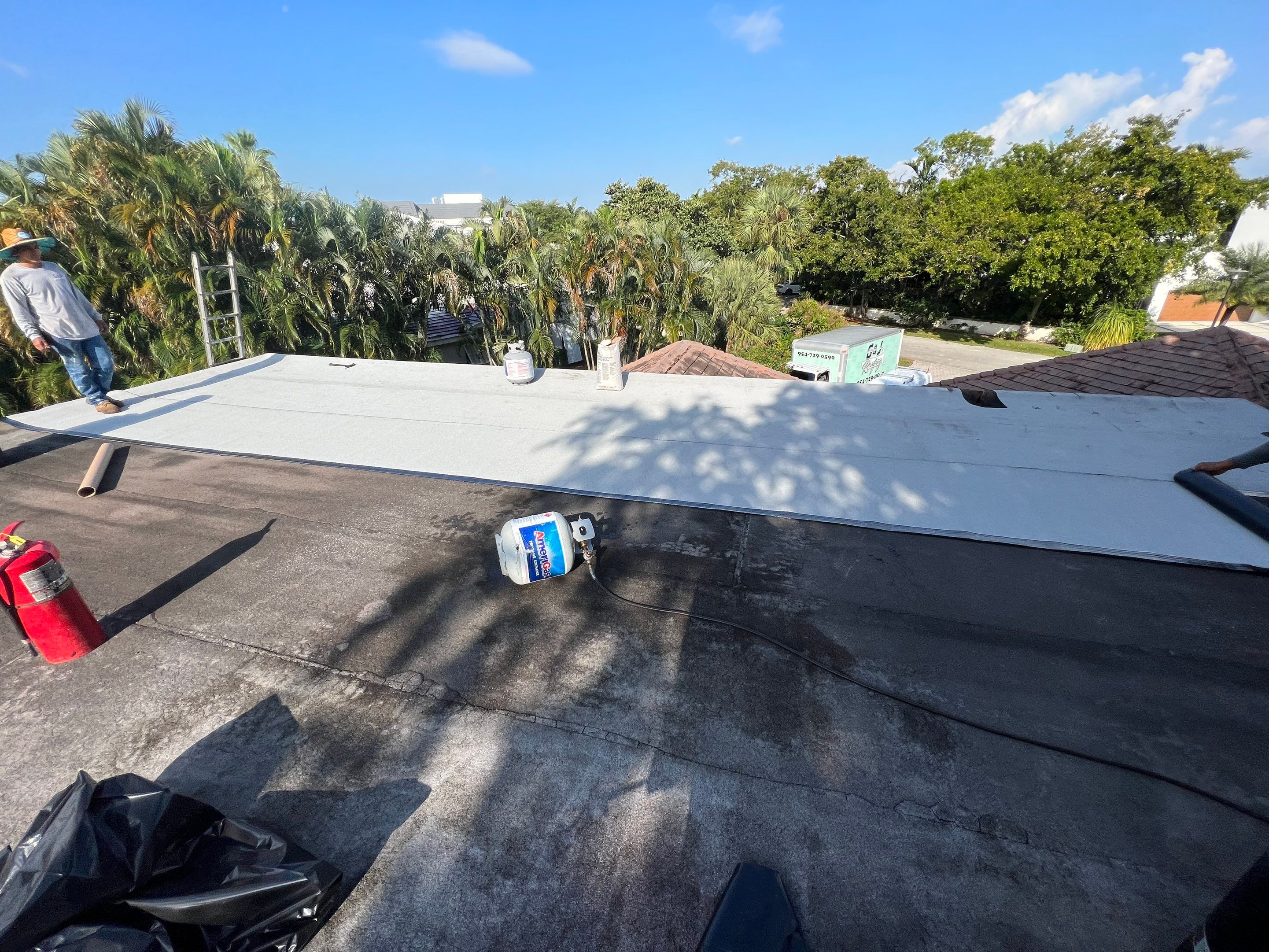 Gatehouse Rd., Sea Ranch Lakes, FL (Skylight Repair) by G&J Roofing 