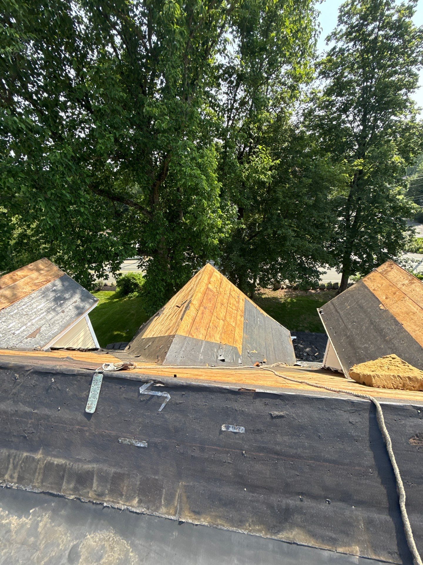 Full Roof Replacement & EPDM Restoration – North Andover, MA by Mighty Dog Roofing of Greater Middlesex County
