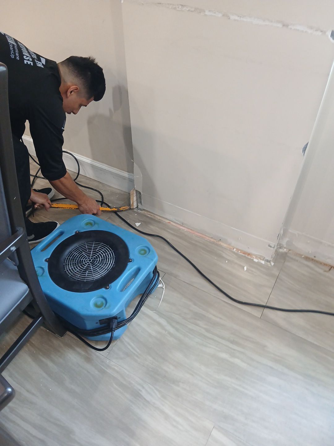 Commercial Water Damage Mitigation and Floor Drying in Boynton Beach by SuperClean